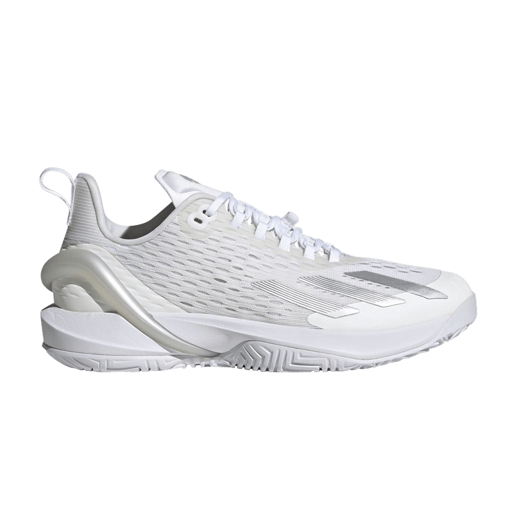 adidas Adizero Cybersonic Women Cloud White Silver Metallic Grey (Women's)