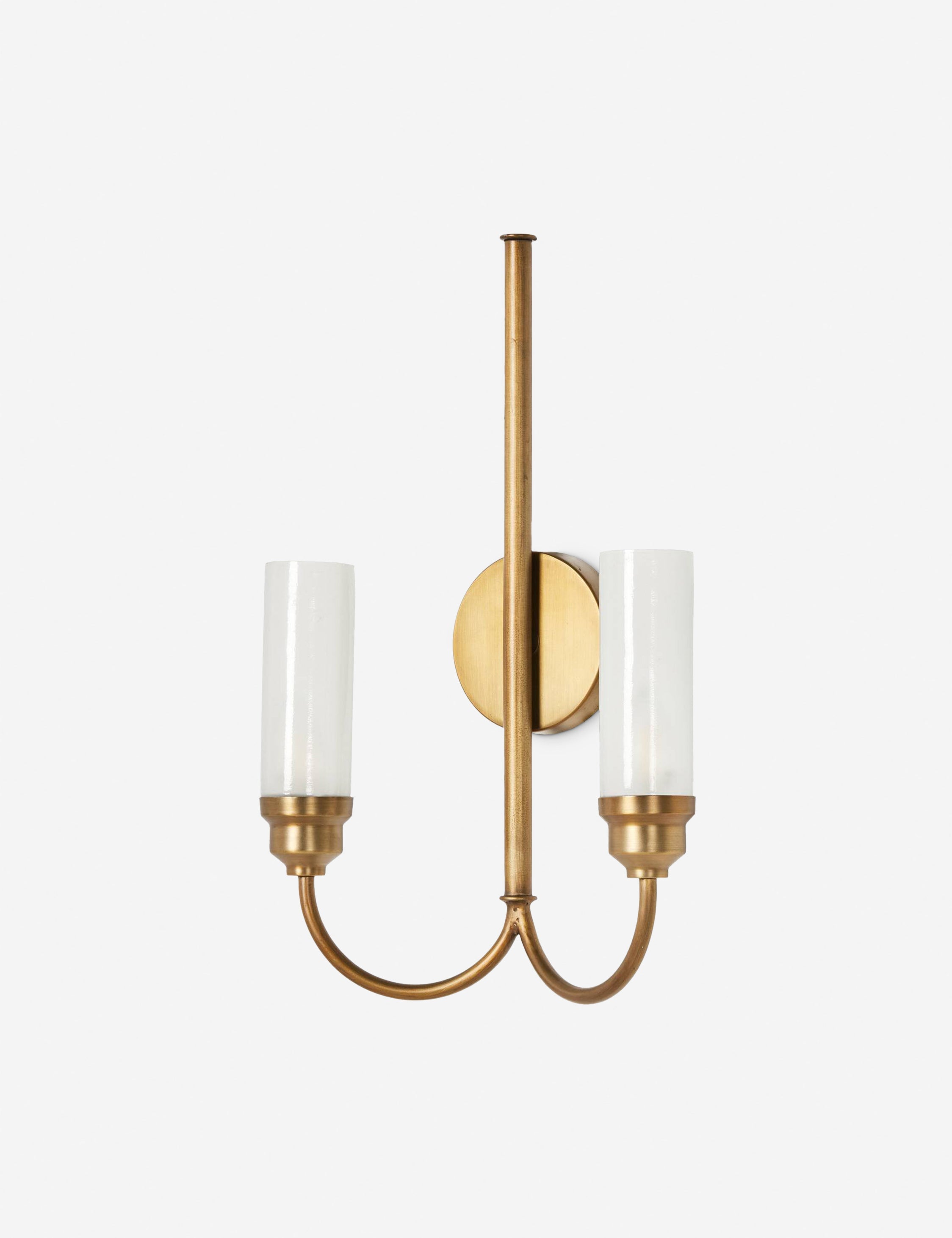 Lulu and Georgia Britten Sconce – Antique Brass