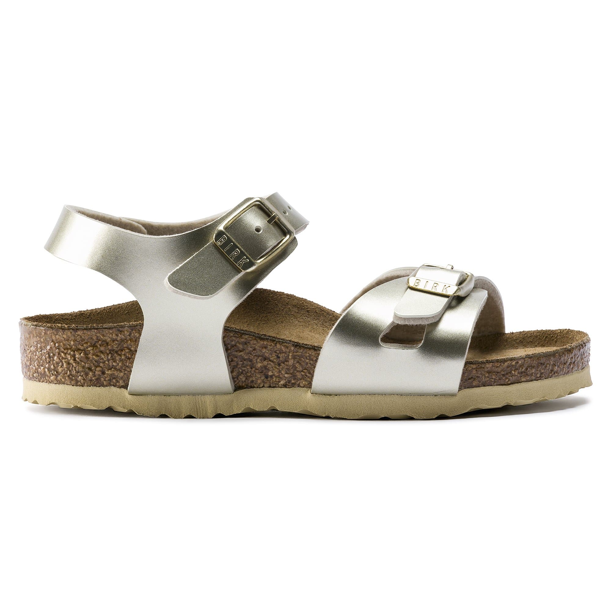 Birkenstock Rio Kids Birko-Flor – Gold Gold/Electric Metallic - view 4