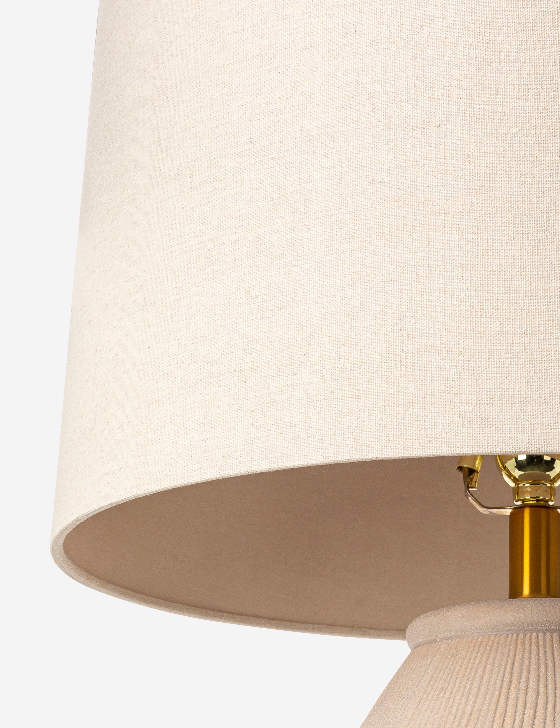 Lulu and Georgia Chambley Table Lamp – Tan - view 5