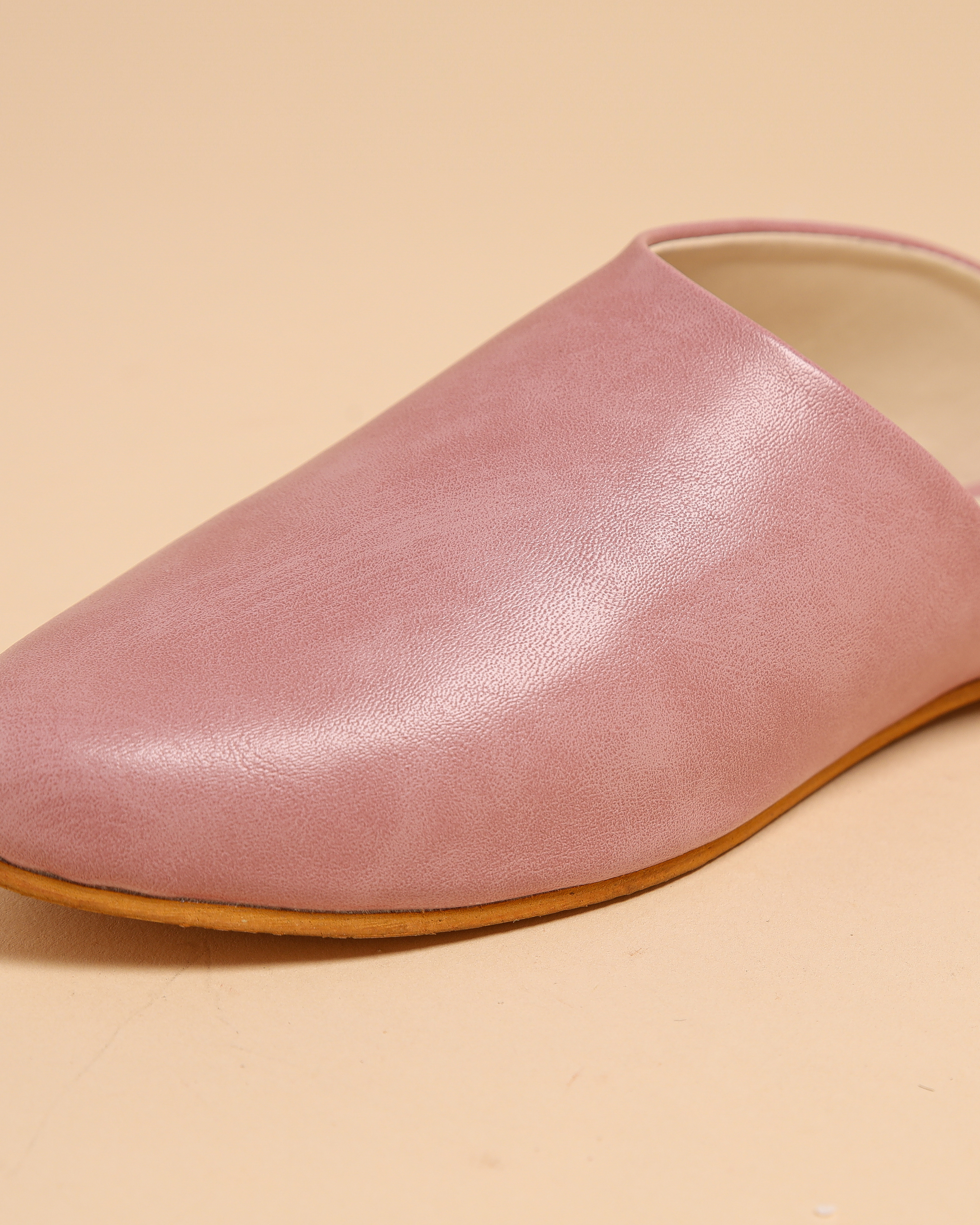 Aachho Cradle Pink Leather Mules - view 8