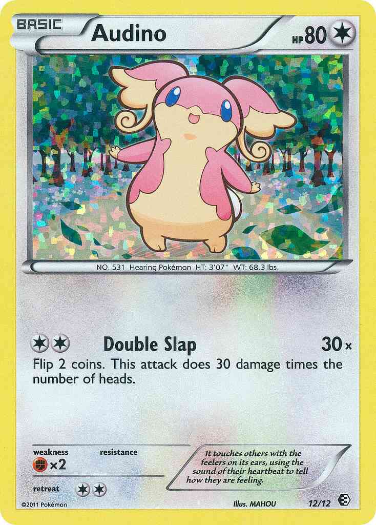 Promo mcd11-12 holo – Pokémon Audino - 12/12 - Promo [mcd11-12] [Holo]