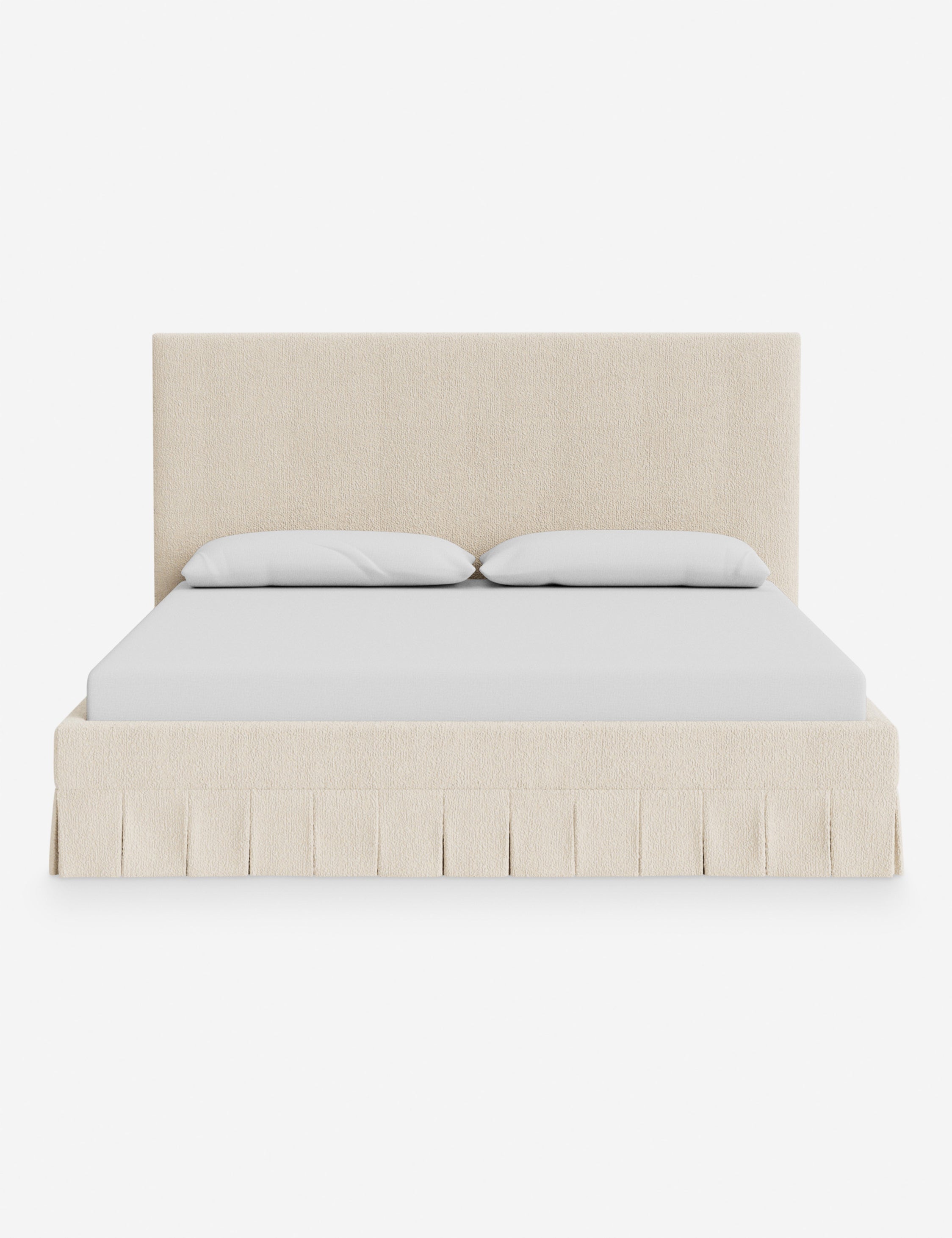 Lulu and Georgia Portola Pleated Platform Bed - view 179