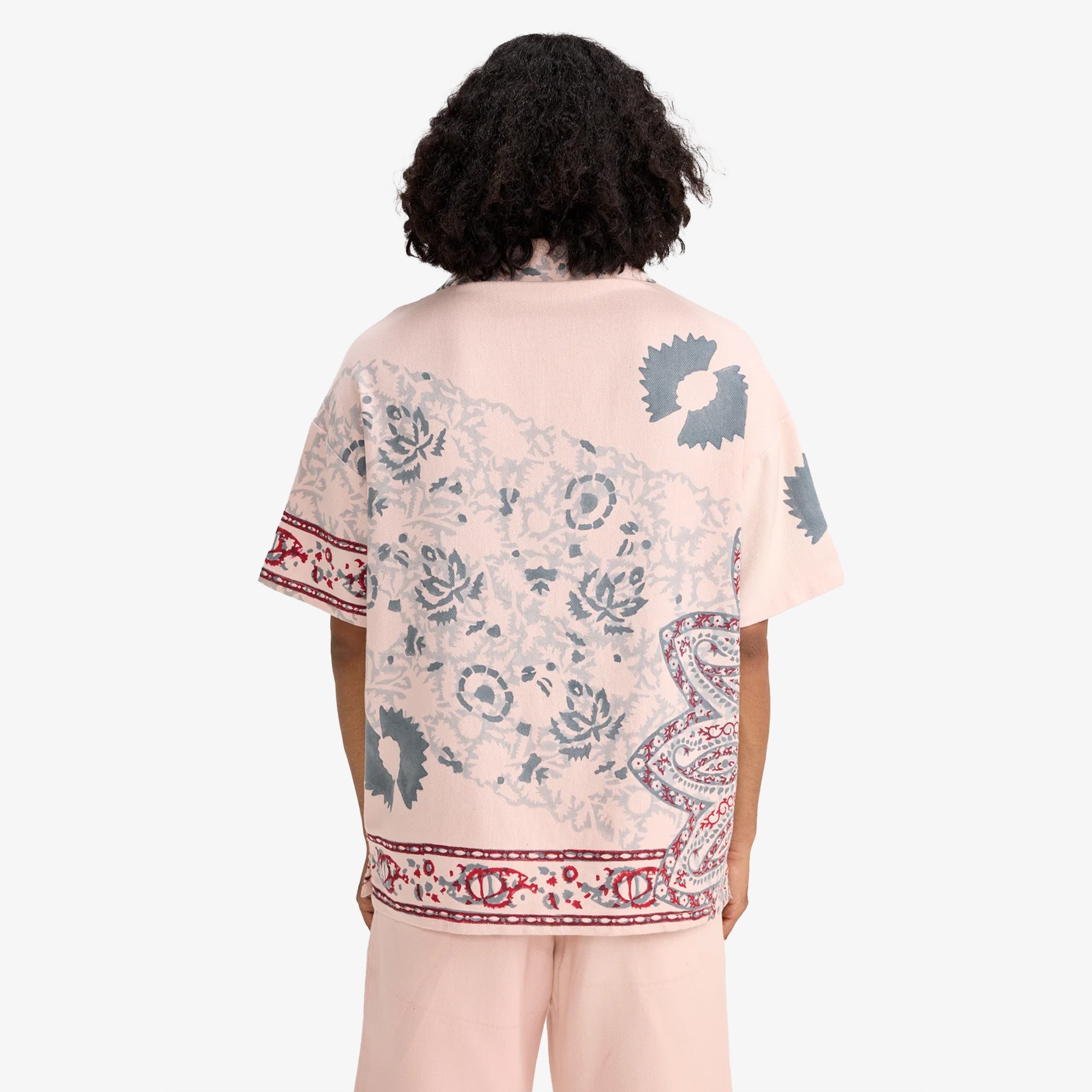 F A R A K | Jaipur Handmade Shirt { Pink/pink - view 2