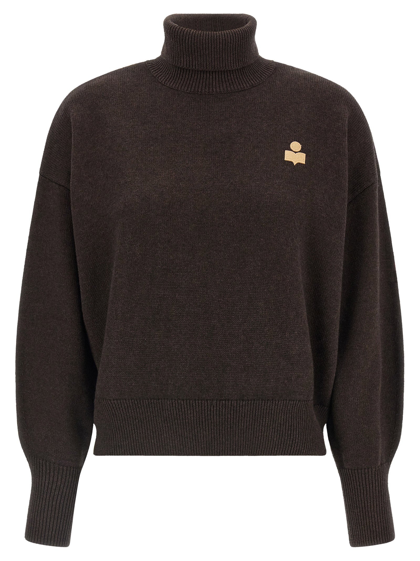 Marant Etoile Nasha High Neck Sweater – 70% cotton, 30% wool