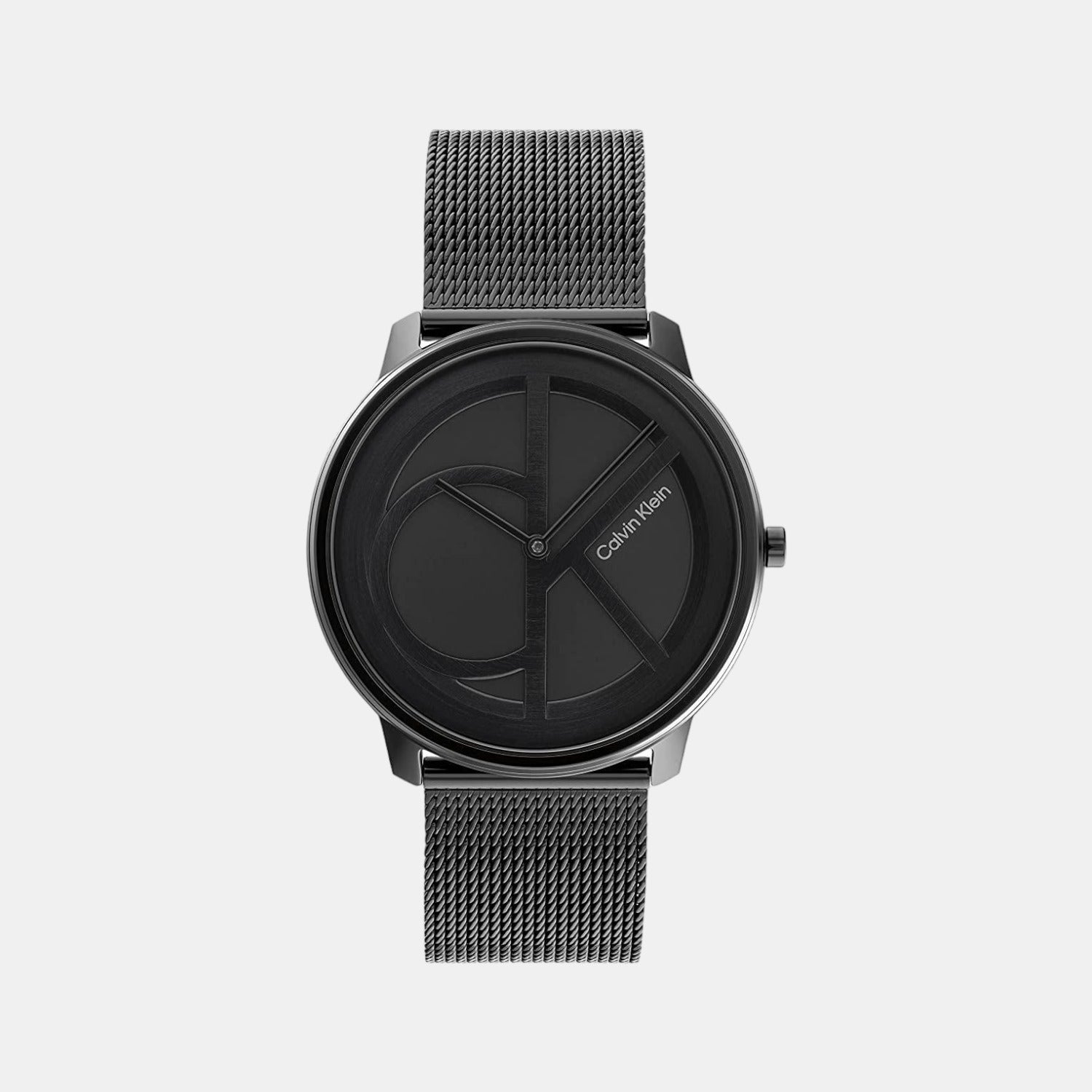 Calvin Klein Ck Iconic Women Quartz Black Dial Analog Stainless Steel Watch 25200028