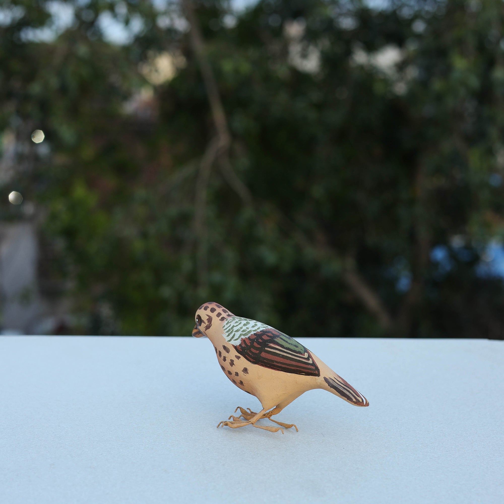 PAPIER MACHE BIRDS BY TRILOK THAKUR Bird - Handcrafted Paper Mache Home Decor Item - view 3