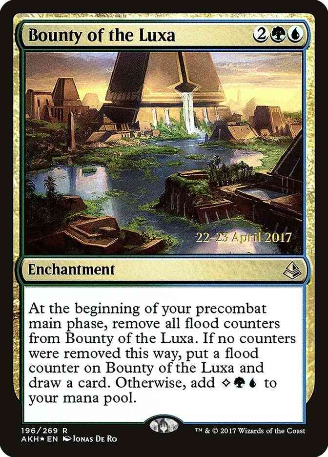 Luxa 196s amonkhet – Magic Bounty of the Luxa [196s] [Amonkhet Promos] [Foil]