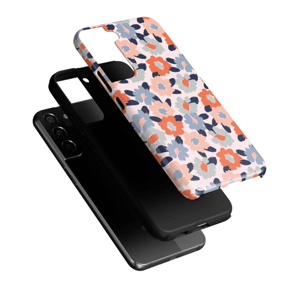 Casetry Field of Flowers | Pastel Floral Samsung Case - view 24