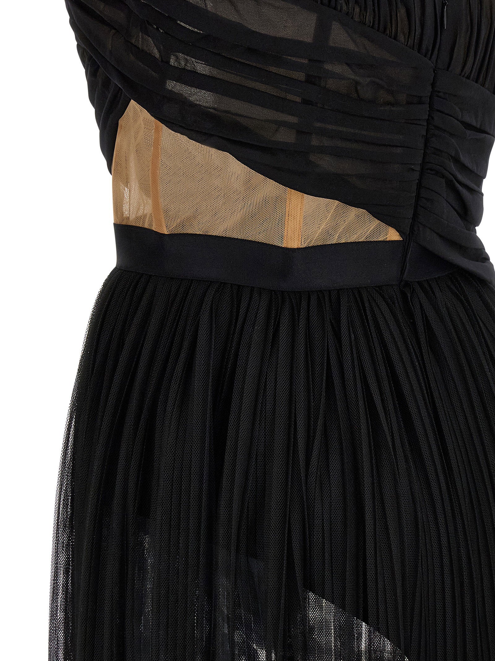Nensi Dojaka Corsetto Draped Gown Dress - view 4