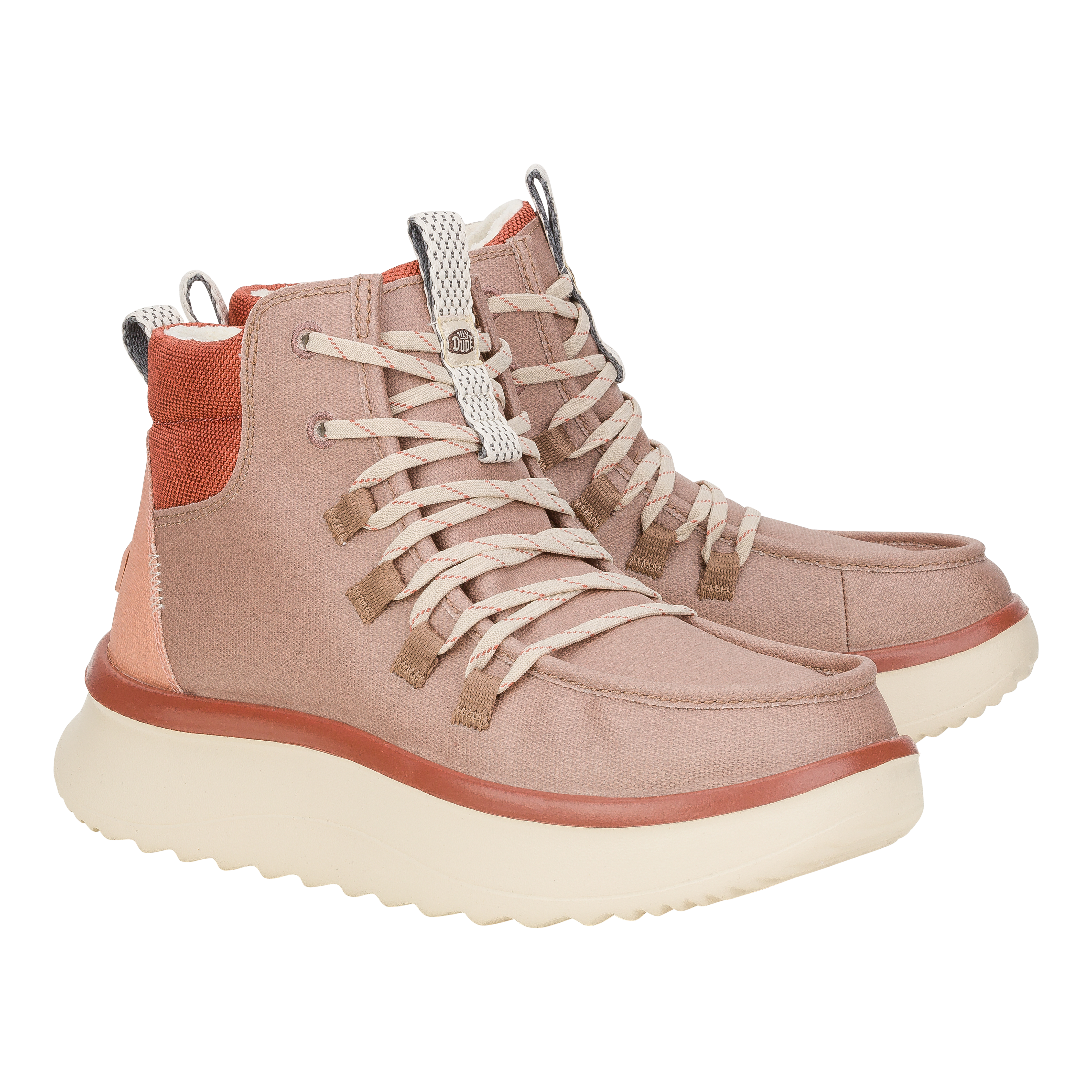 HEYDUDE shoes Wendy Peak Apres Coated Twill - Desert Brown - view 2