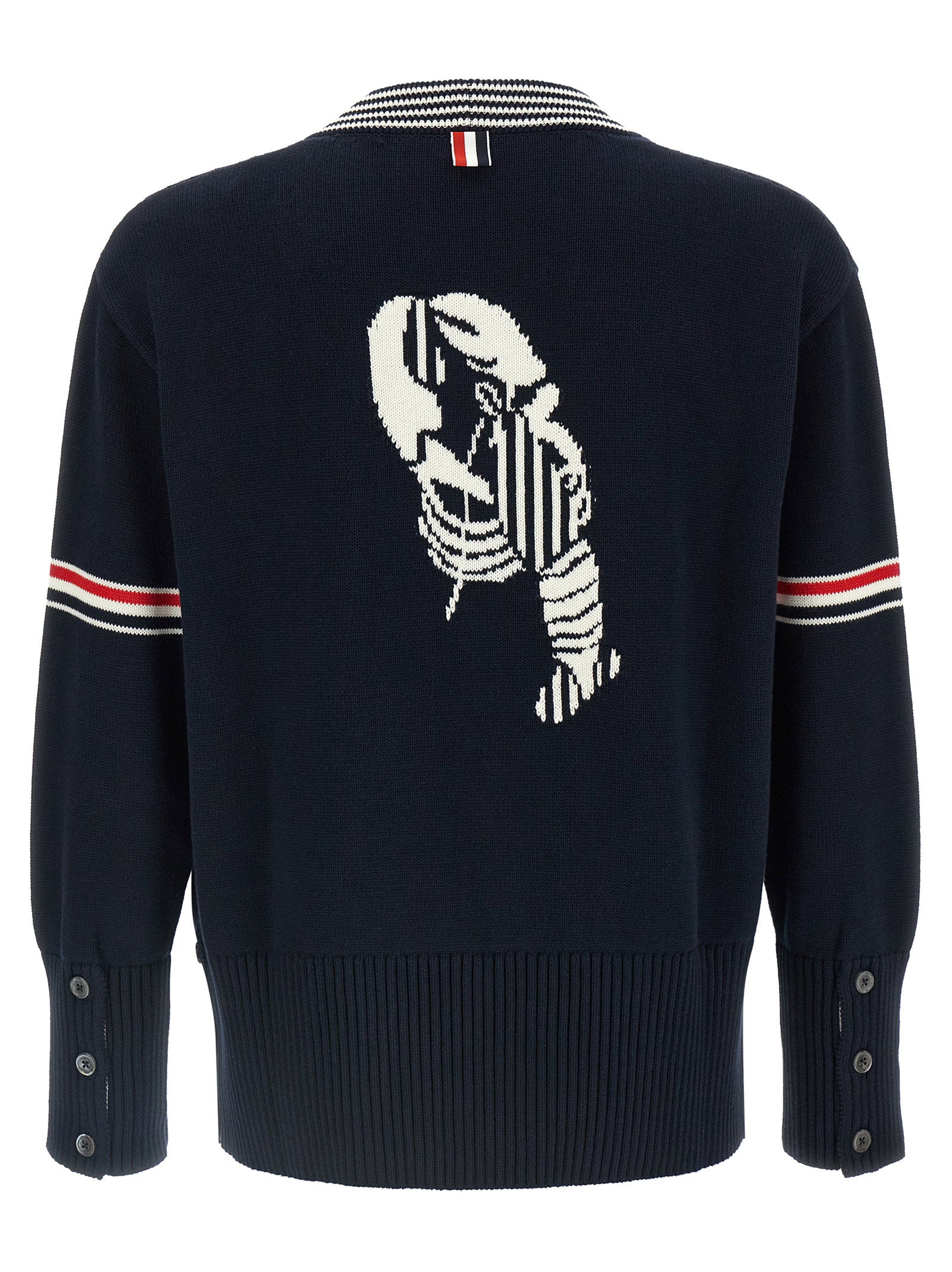 Thom Browne Lobster Cardigan – 100% cotton - view 2