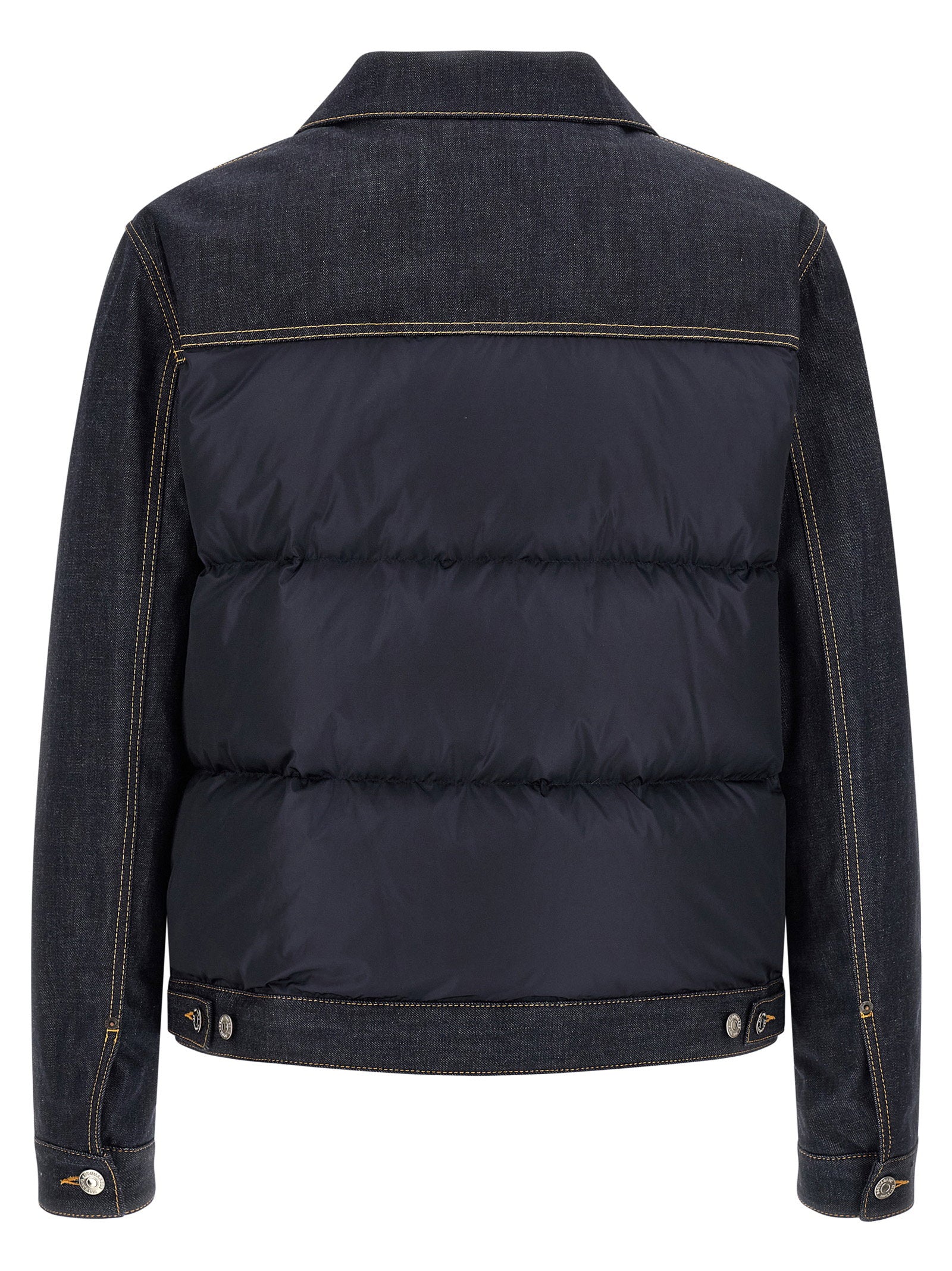 Dsquared2 Padded Hybrid Trucker Jacket – 100% cotton - view 2
