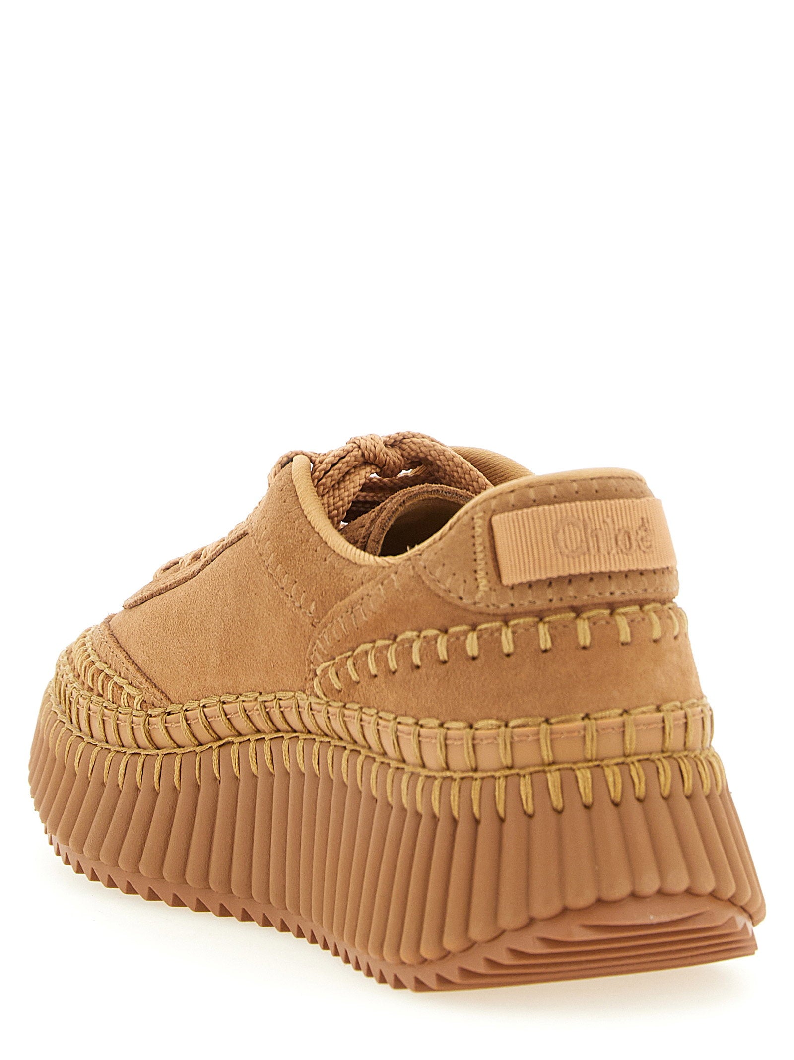 Chloé Nama Wedge Sneakers - view 3