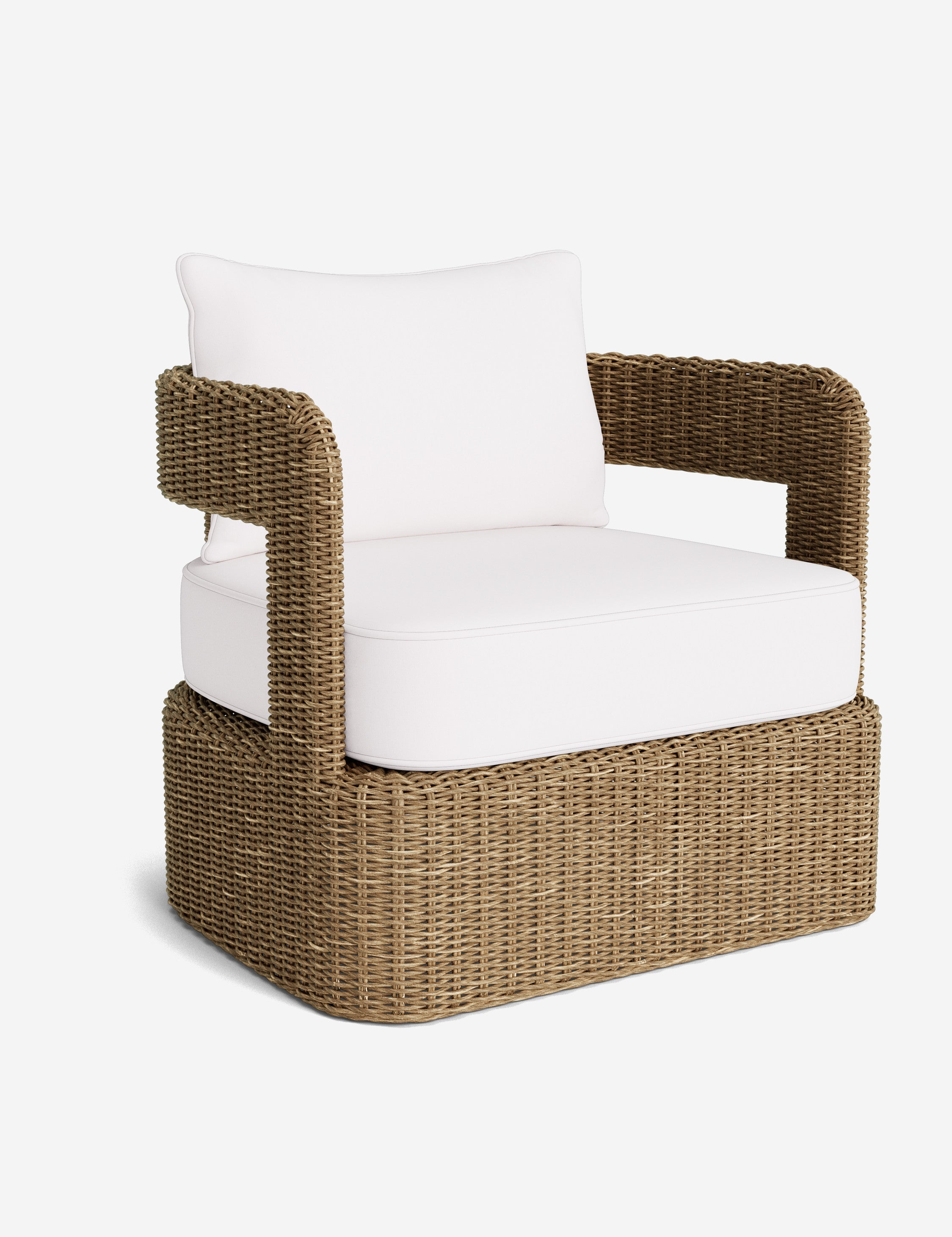 Lulu and Georgia Hadler Outdoor Swivel Lounge Chair - view 64