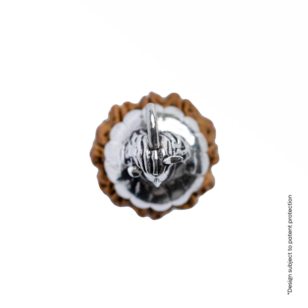 Prinjal Jewellers Adiyogi Pendant (8 Mukhi Nepali Rudraksha) With Chain - view 11