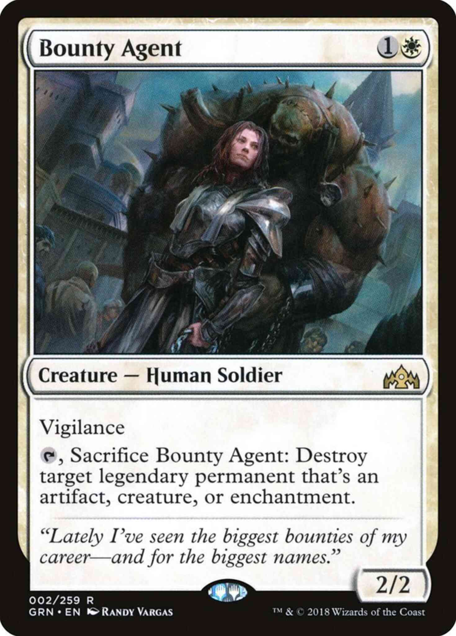 Bounty agent 2 – Magic Bounty Agent [2] [Guilds of Ravnica] [Non-Foil]