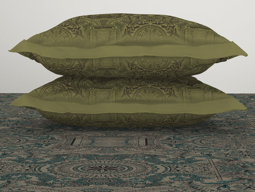 Spaces India Ornamenta Ornate 100% Cotton Fitted King - Essentials by Spaces - view 12