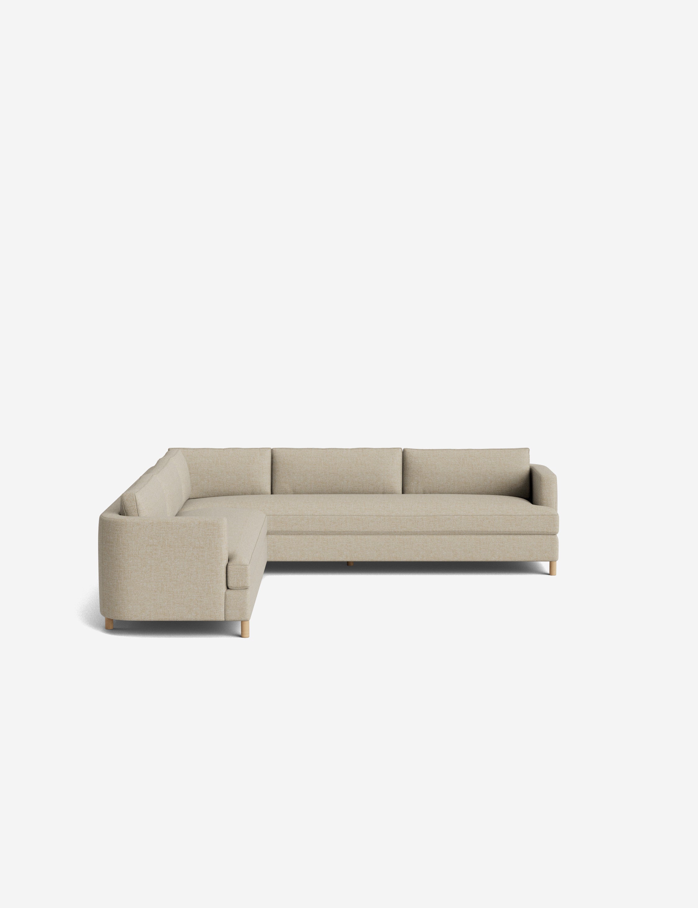 Lulu and Georgia Belmont Corner Sectional Sofa by Ginny Macdonald - view 183