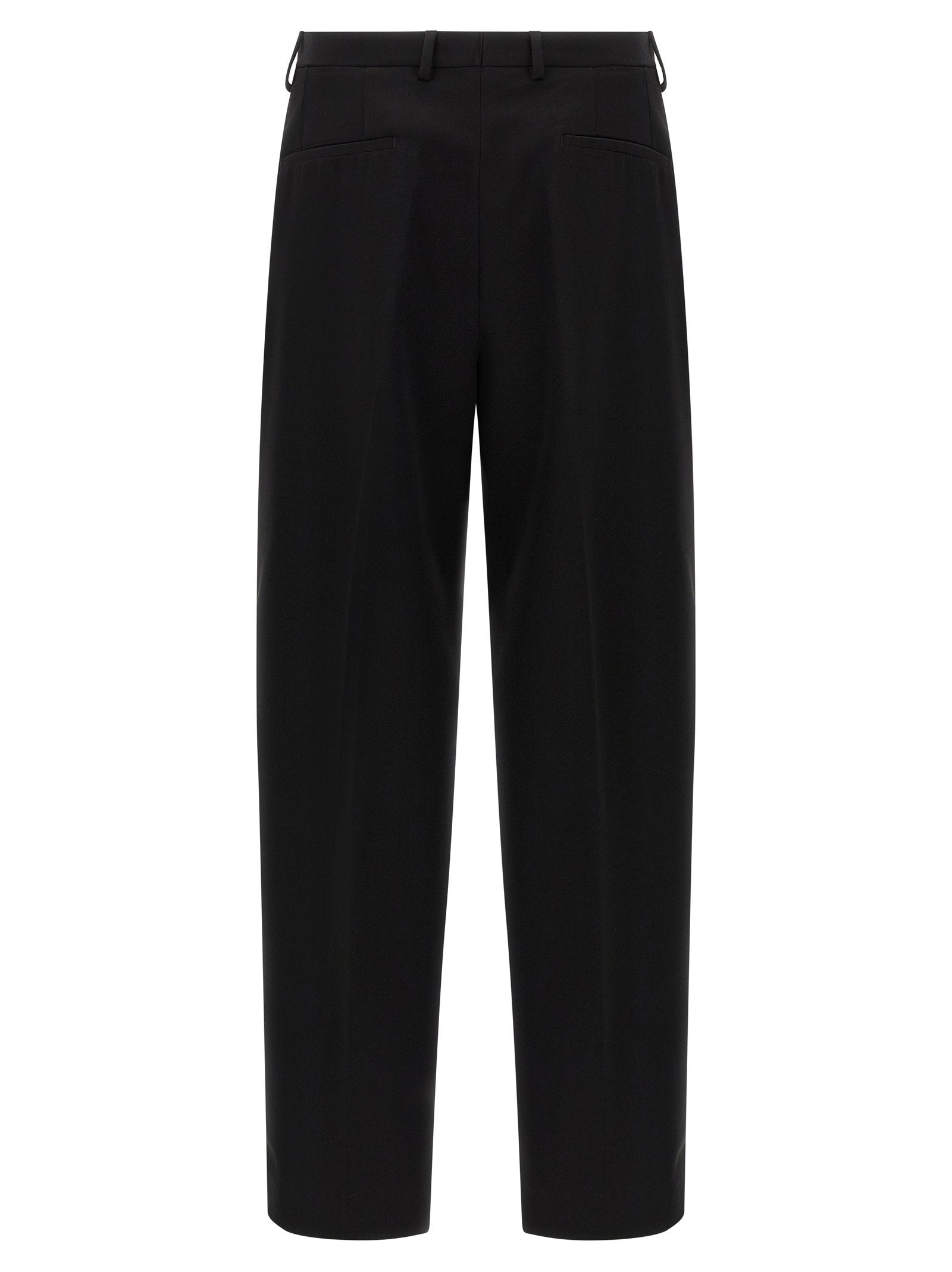 Dolce & Gabbana Satin Band Pants – 100% virgin wool - view 2