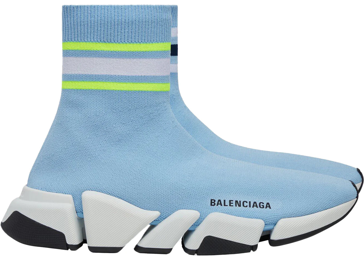 Speed 2 0 – Balenciaga Speed 2.0 Striped Light Blue (Women'S)