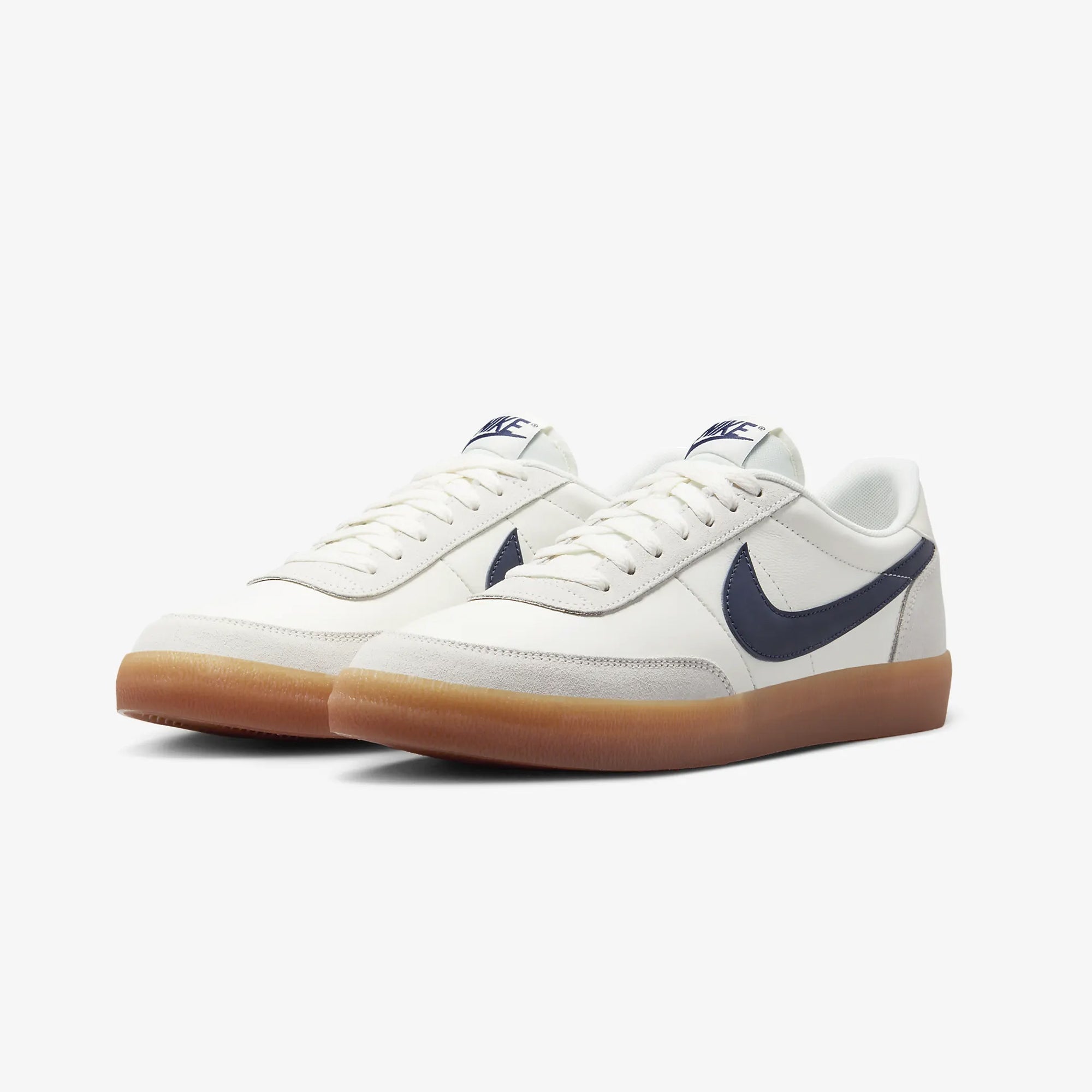 Nike | KILLSHOT 2 LEATHER { SAIL/MIDNIGHT NAVY-GUM YELLOW - view 2