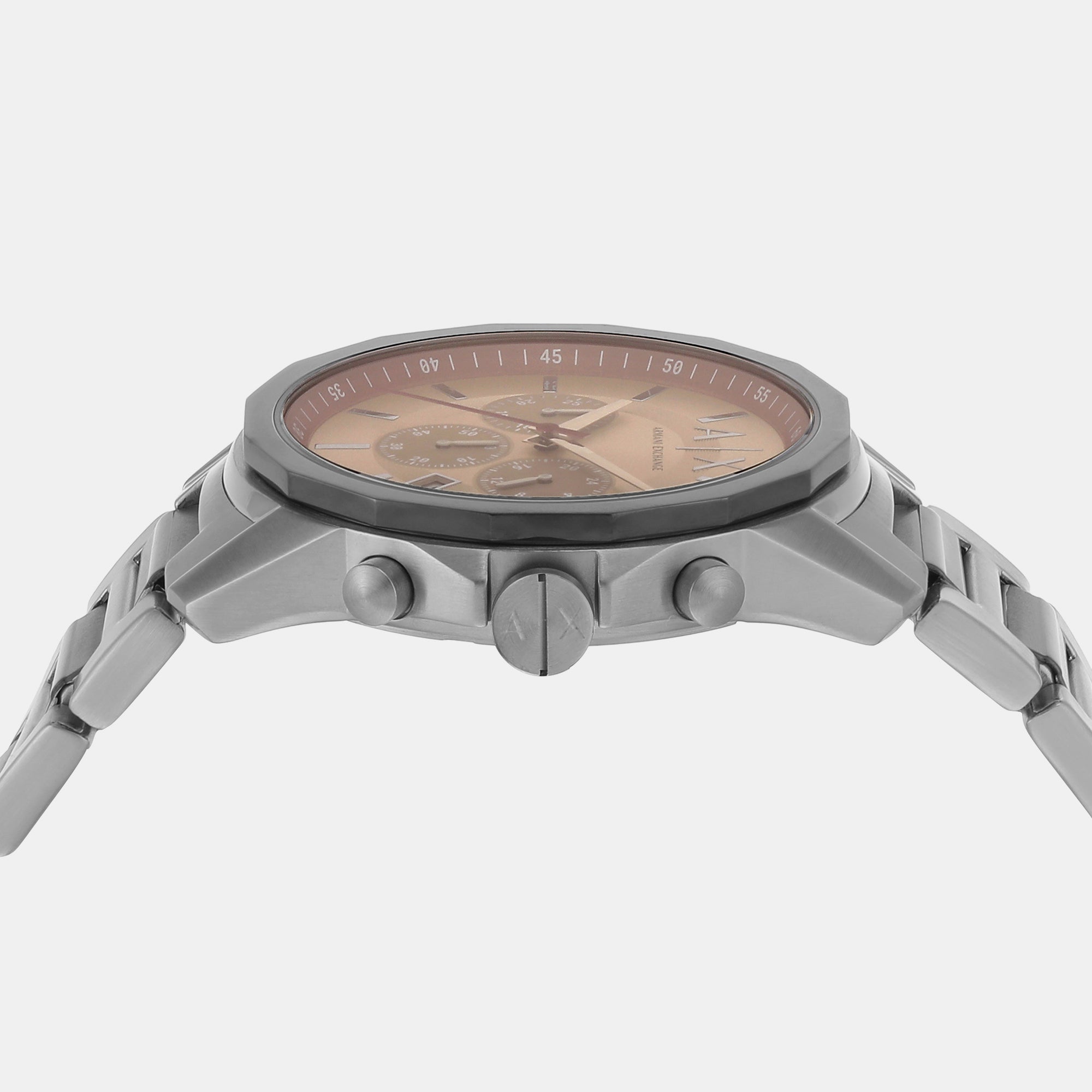 Armani Exchange Banks Men Quartz Silver Dial Chronograph Stainless Steel Watch AX1745 - view 4