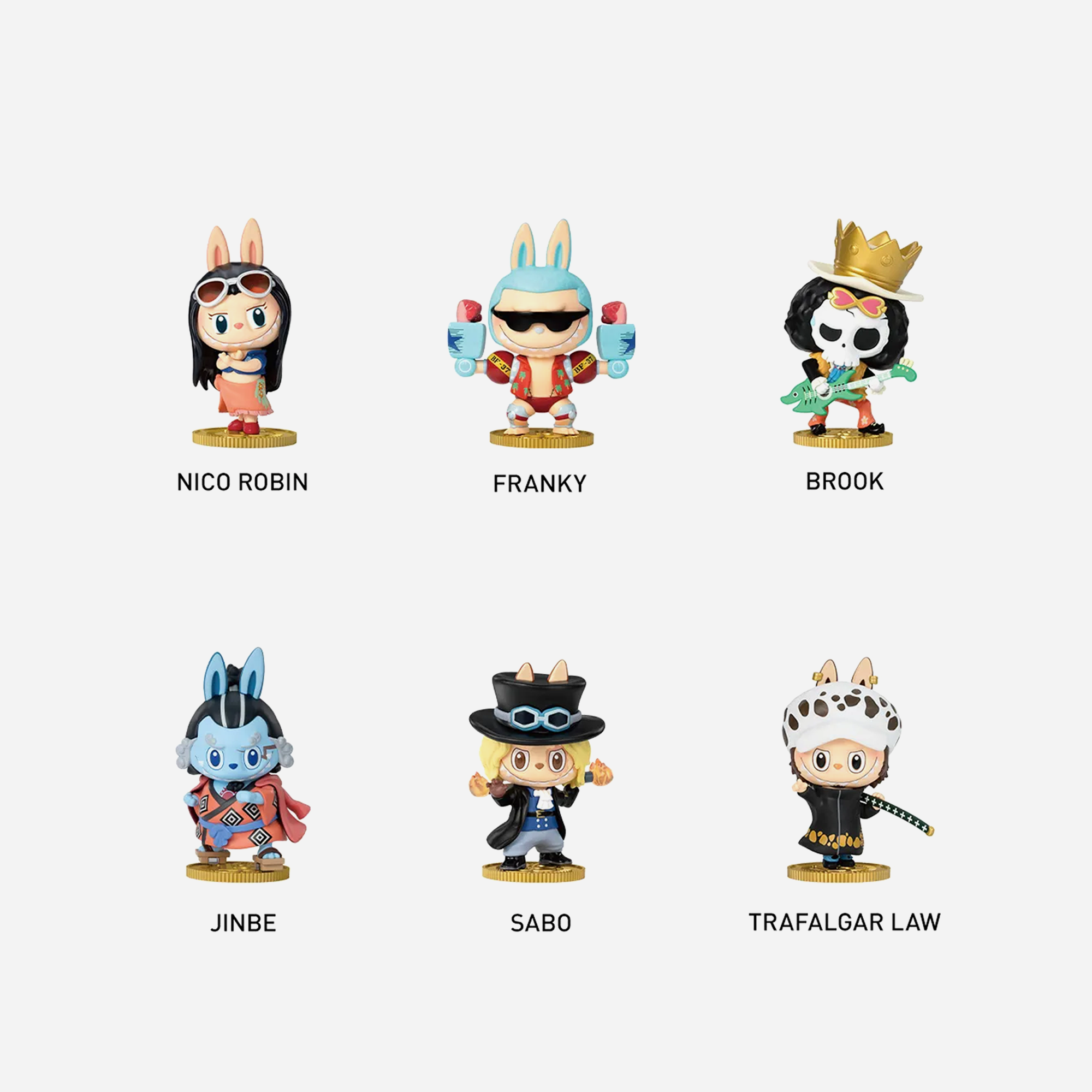 Pop Mart Labubu The Monsters x One Piece Series Single Blind Box (Pack of 1) - view 2