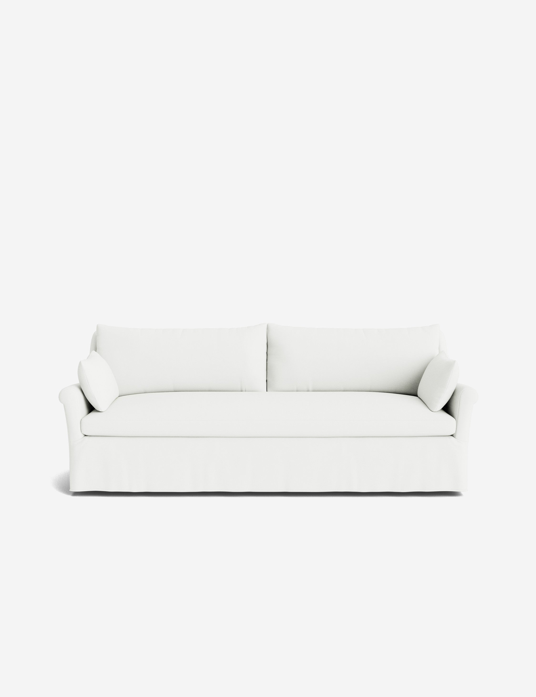 Lulu and Georgia Portola Rolled Arm Slipcover Sofa - view 161