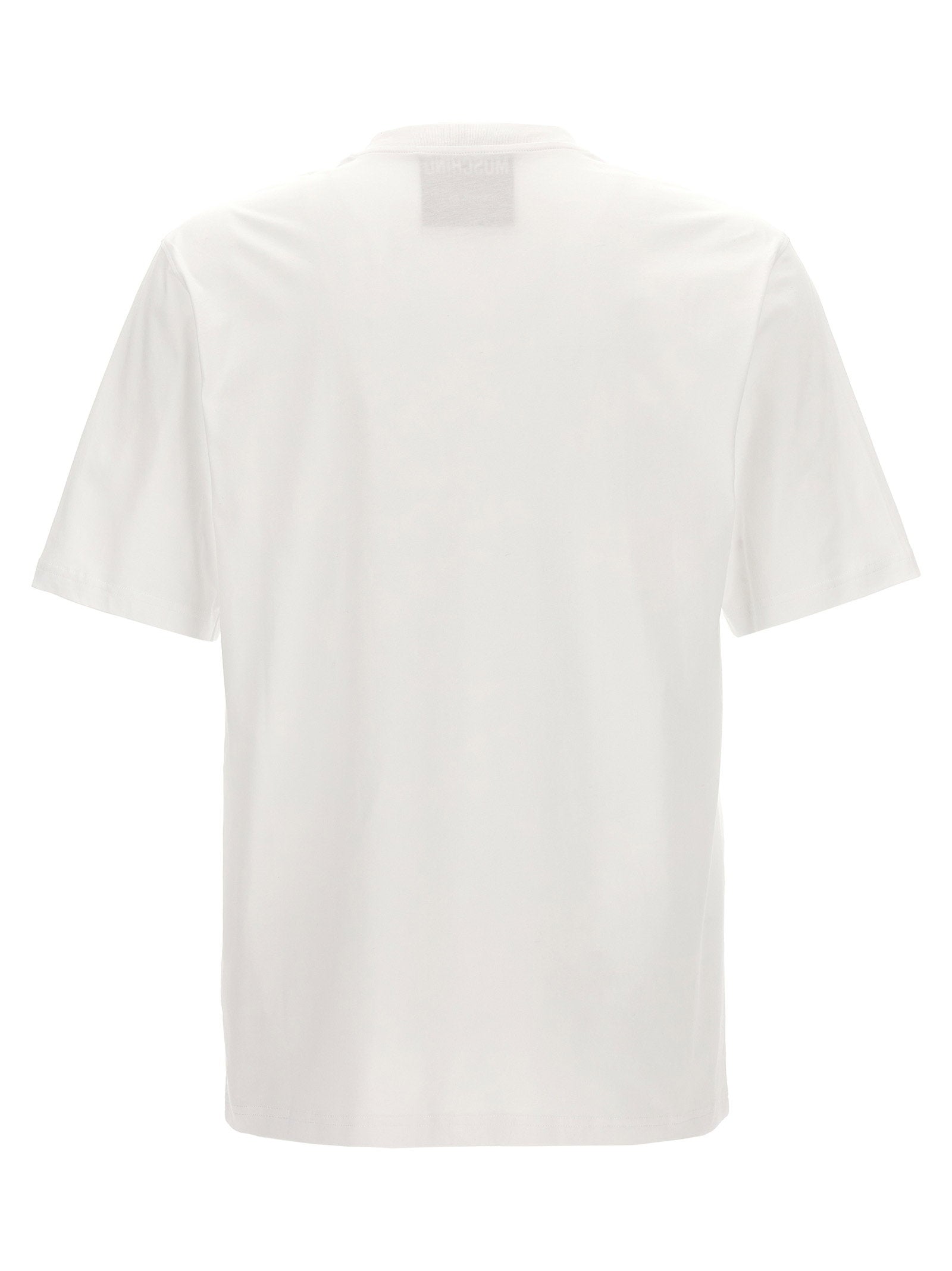 Moschino Logo Embroidery T-shirt – 100% cotton - view 2
