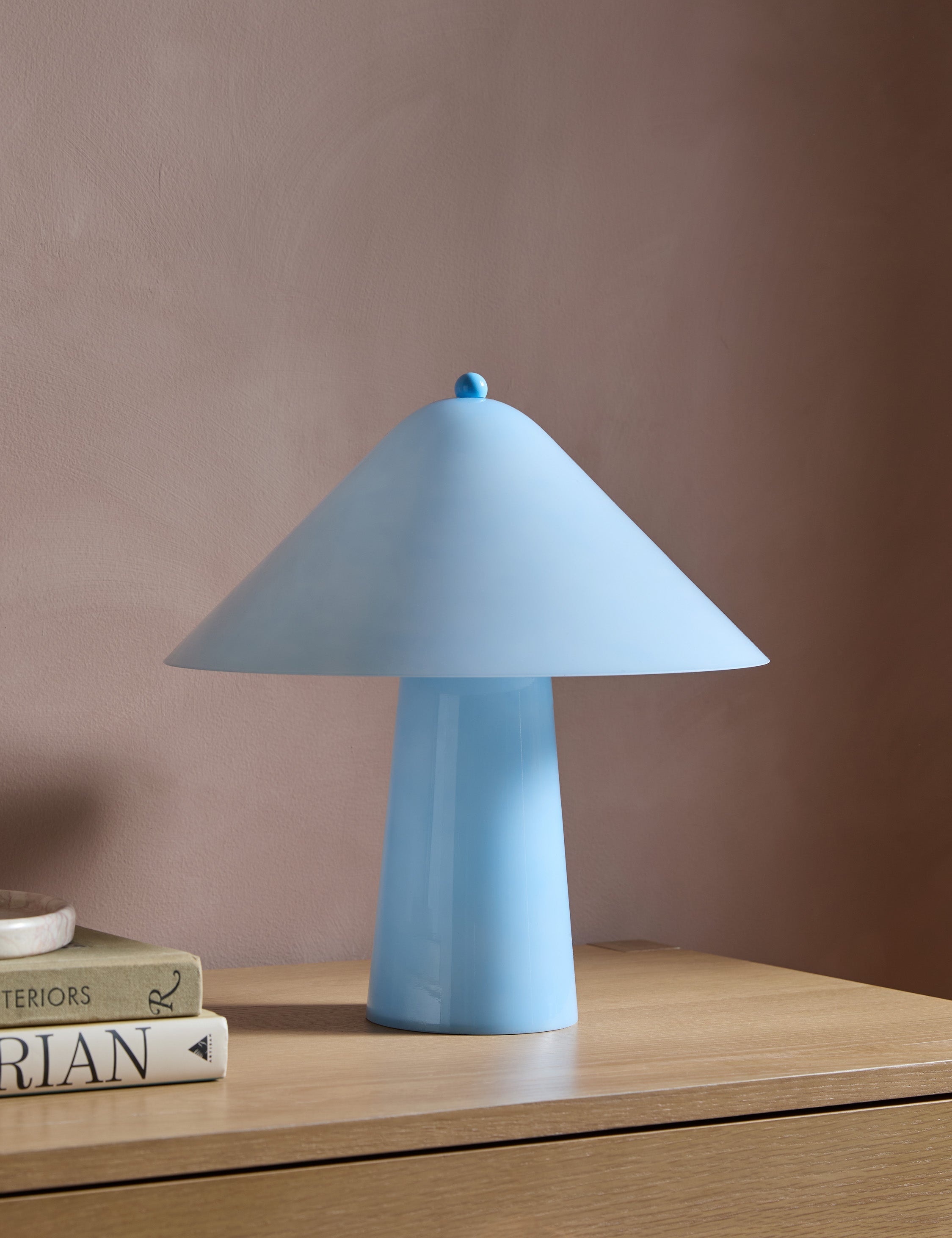 Lulu and Georgia Ingleman Table Lamp – Sky Blue