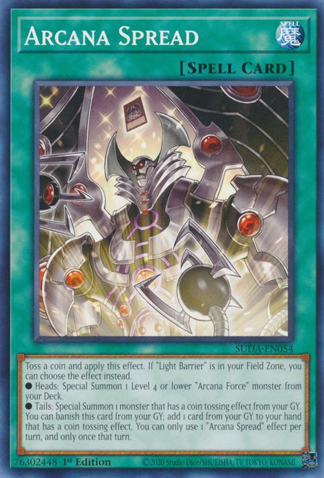 Yu-Gi-Oh! Arcana Spread - SUDA-EN054 - Common - 1st Edition
