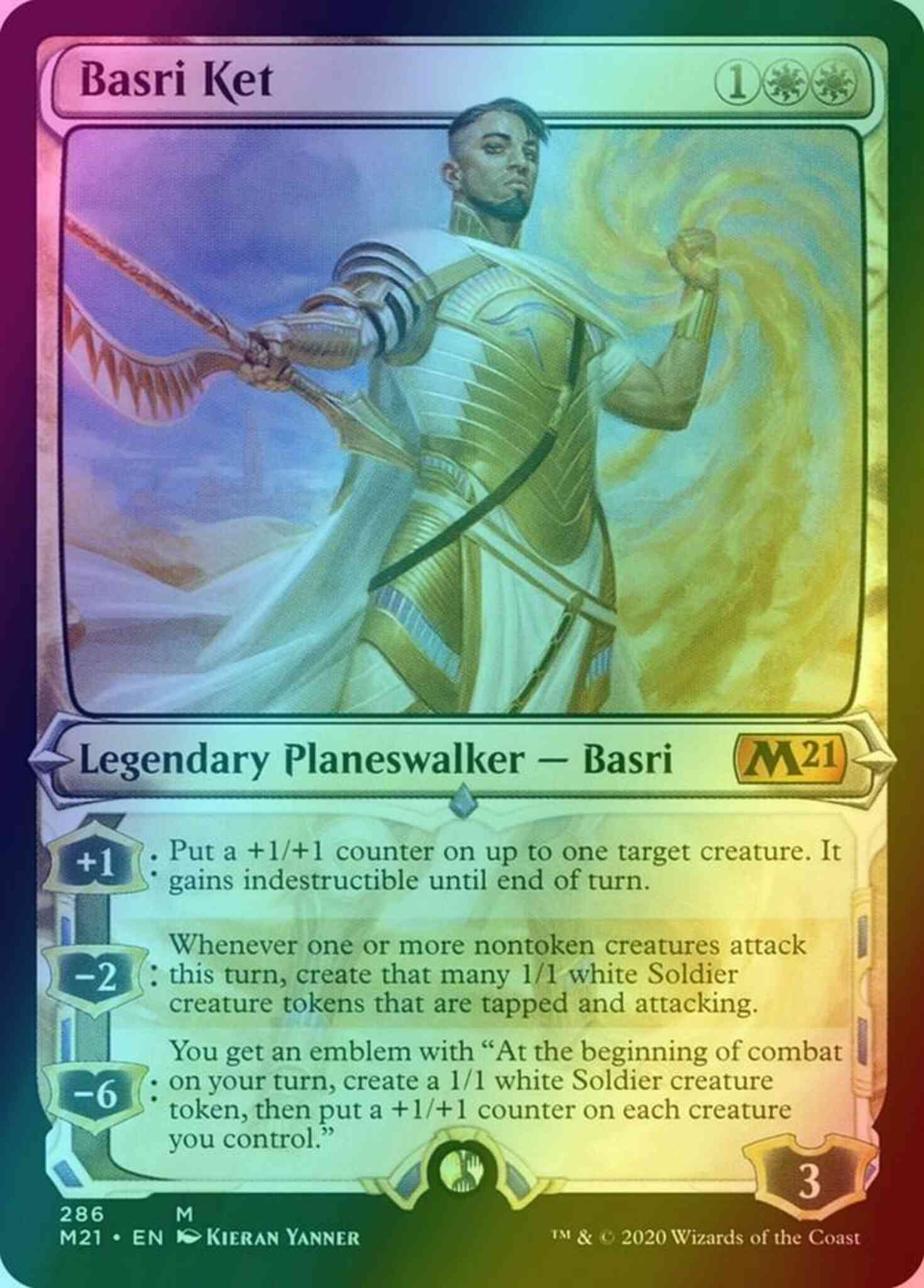 Basri ket 286 – Magic Basri Ket [286] [Showcase] [Core Set 2021] [Foil]