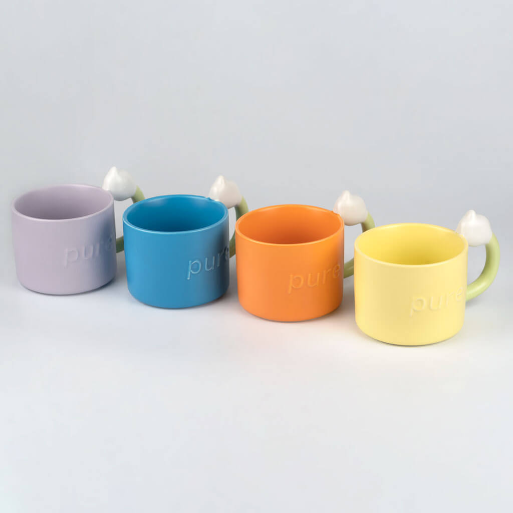 Artnery Pastel Tulip Mug - view 2