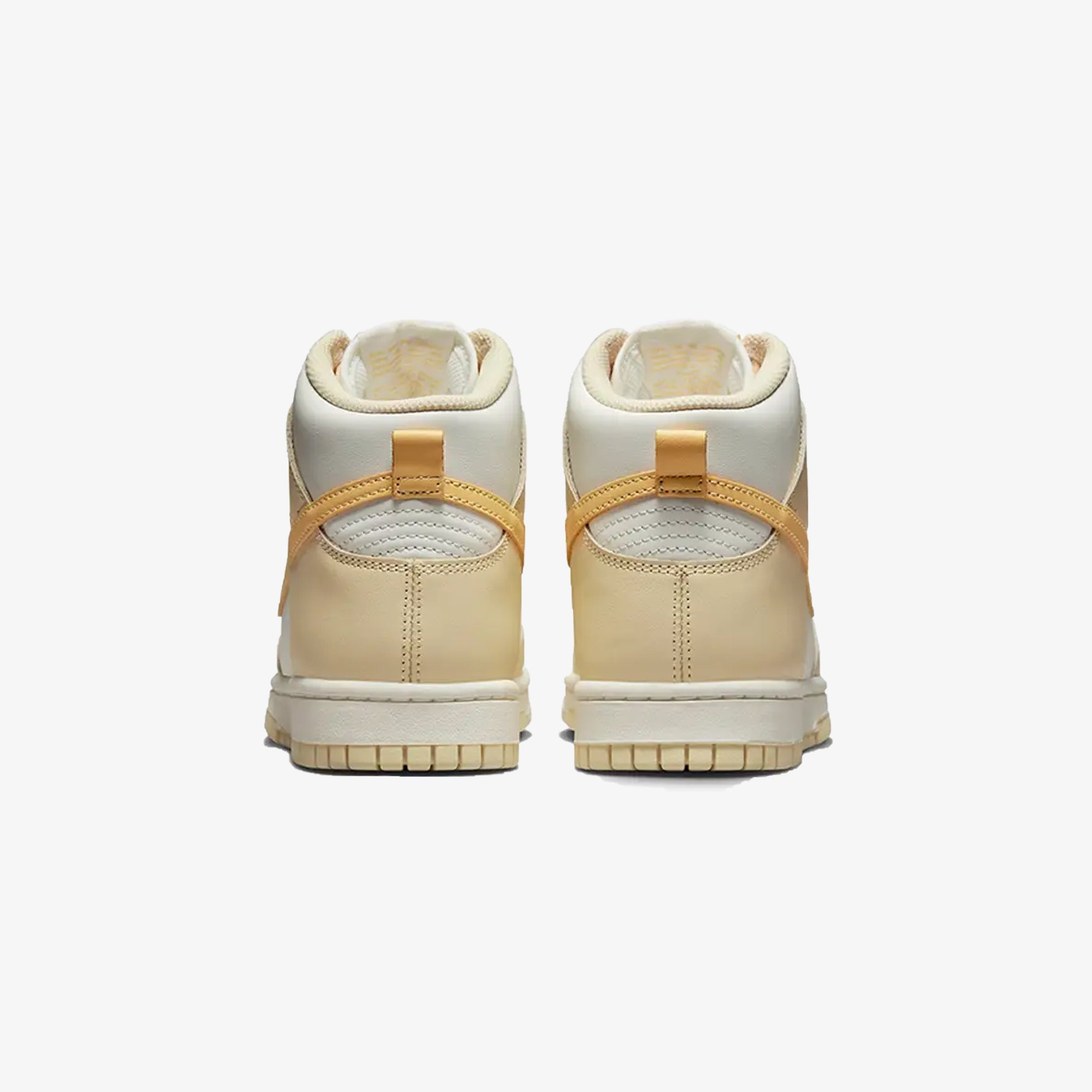 Nike | DUNK HIGH { PALE VANILLA/TOPAZ GOLD-SAIL - view 2