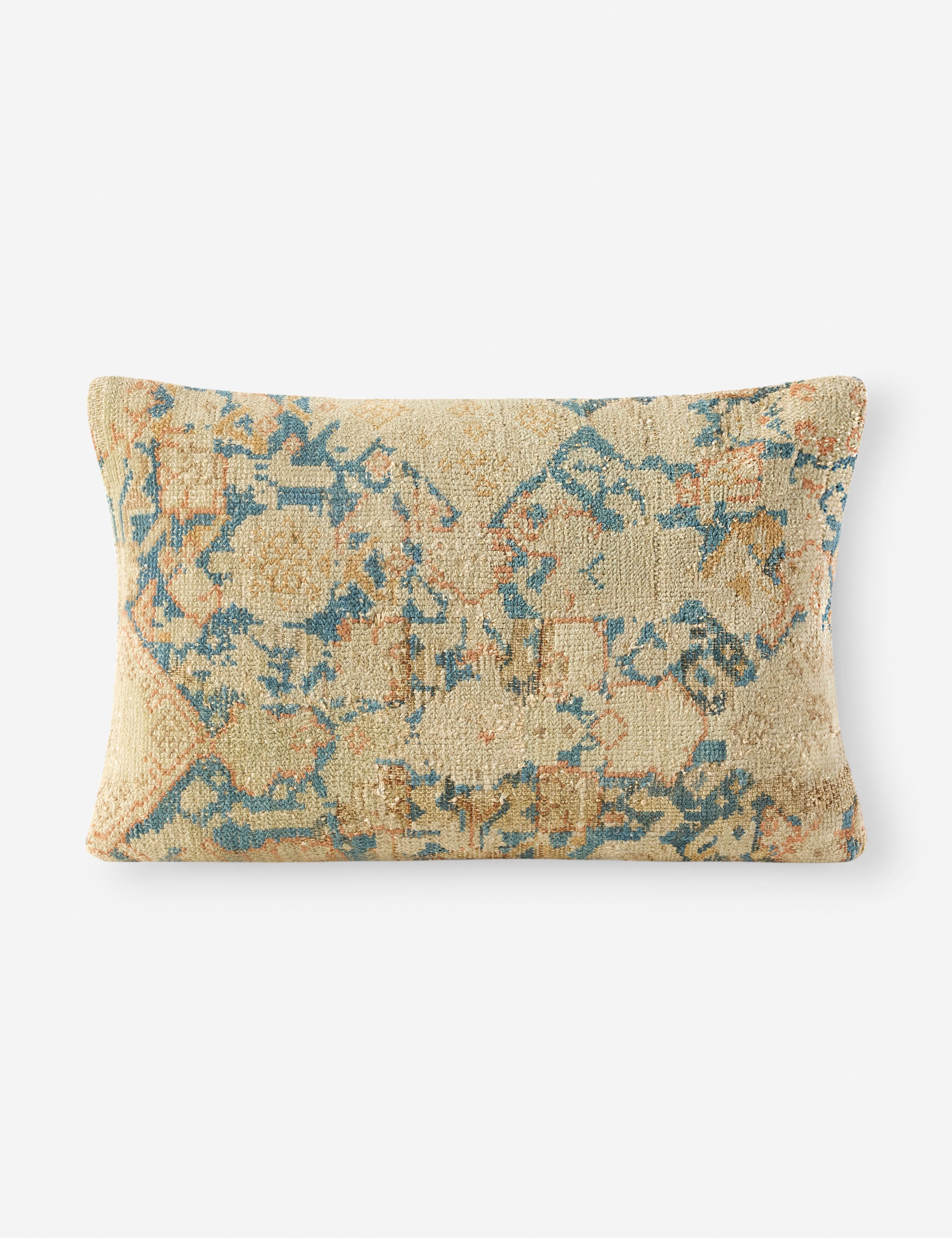 Lulu and Georgia Vintage Lumbar Pillow No. 307, 16" x 24"