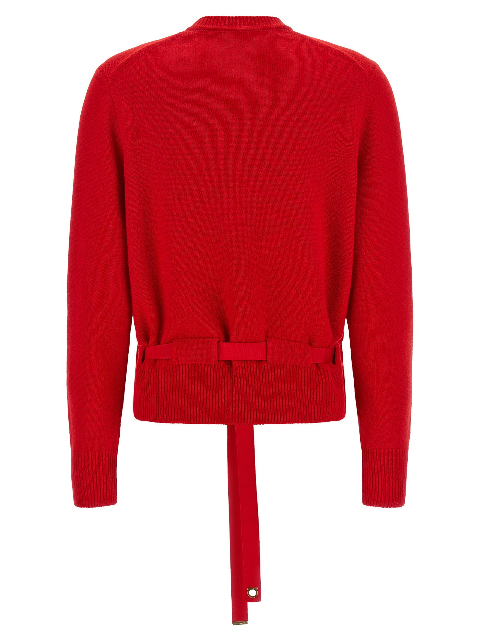 Ferragamo Belted Cardigan – 100% cashmere - view 2