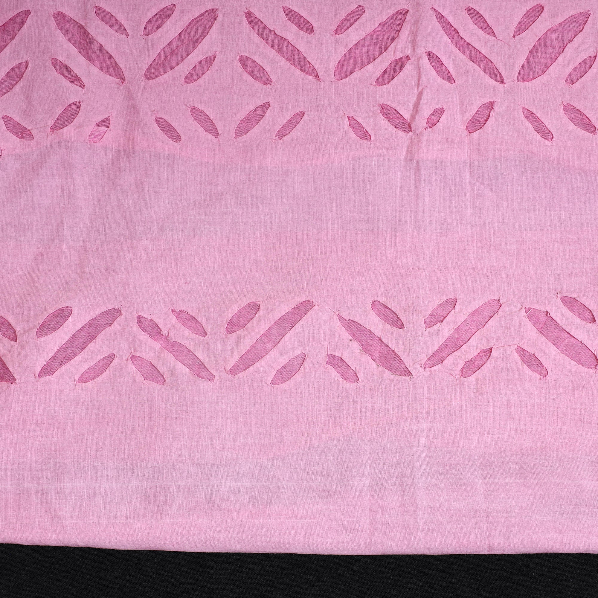 SHADES OF MARUDHARA 3pc Cut Work Cotton Barmer Applique Dress Material 35 - view 5