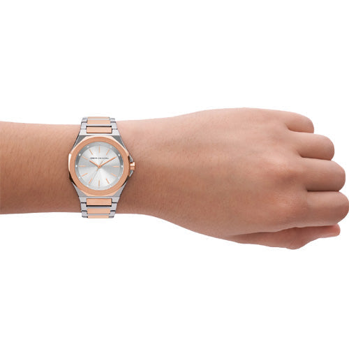 Armani Exchange Andrea Silver Dial Women 34mm - view 2