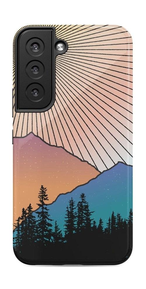 Casetry Golden Hour | Mountain Sunset Samsung Case - view 25