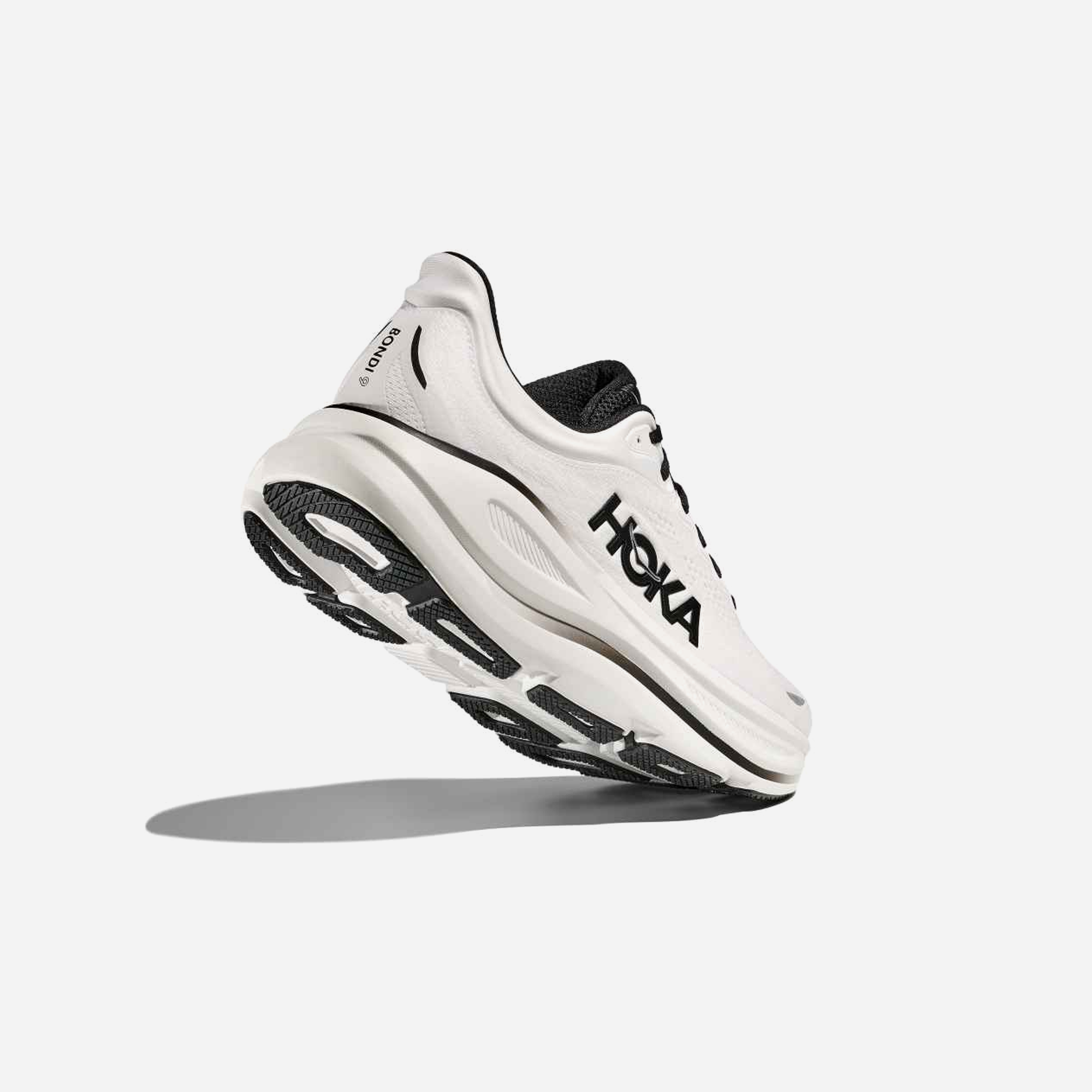Hoka Bondi 9 White Black Regular - view 2