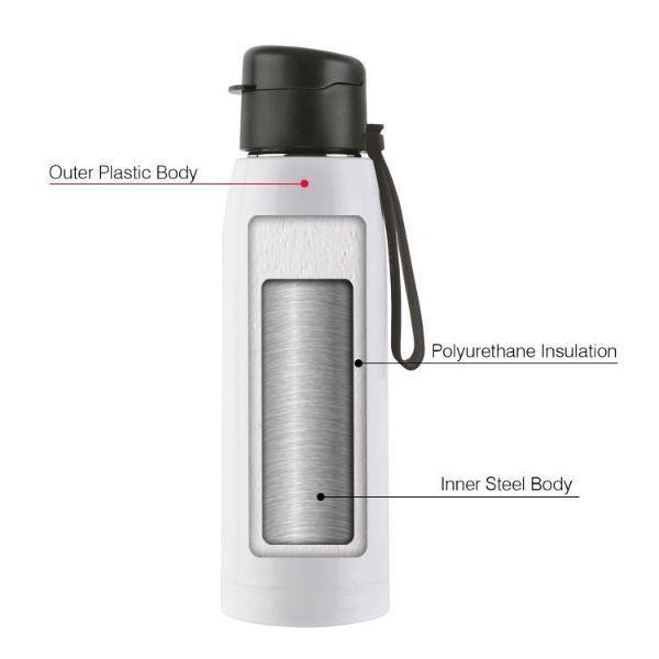 Cello Puro Steel-X Cooper 600 Water Bottle, 630ml - view 8