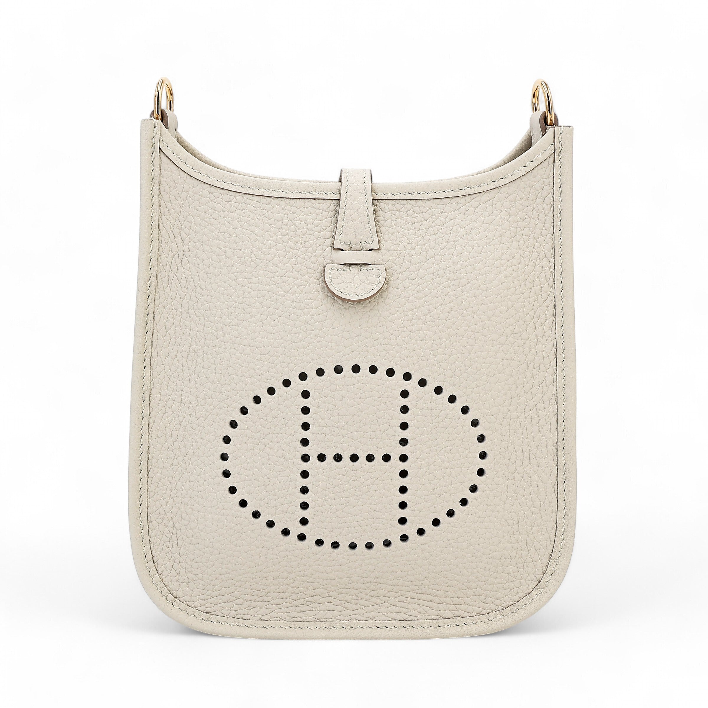 Cop Underdog HERMÈS Mini Evelyne 16 Amazone Beton Clemence Gold hardware