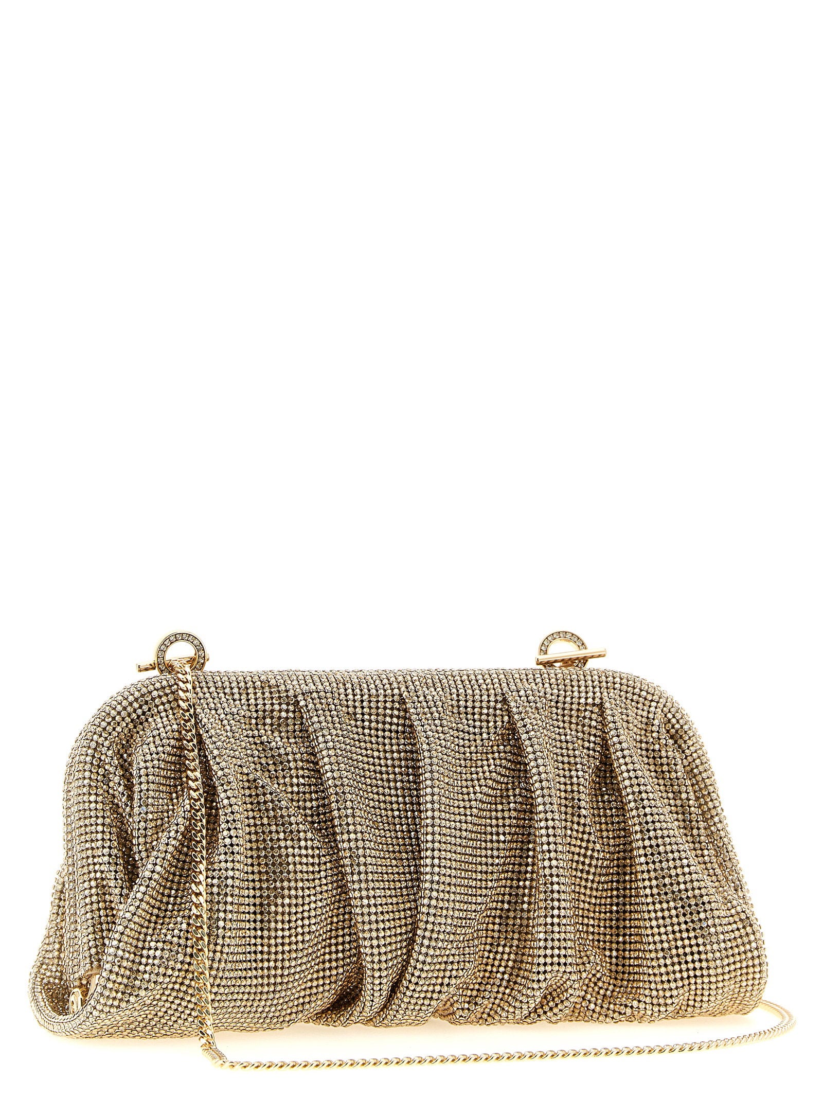 Benedetta Bruzziches Venus La Grande Clutch – 100% rhinestone mesh - view 2