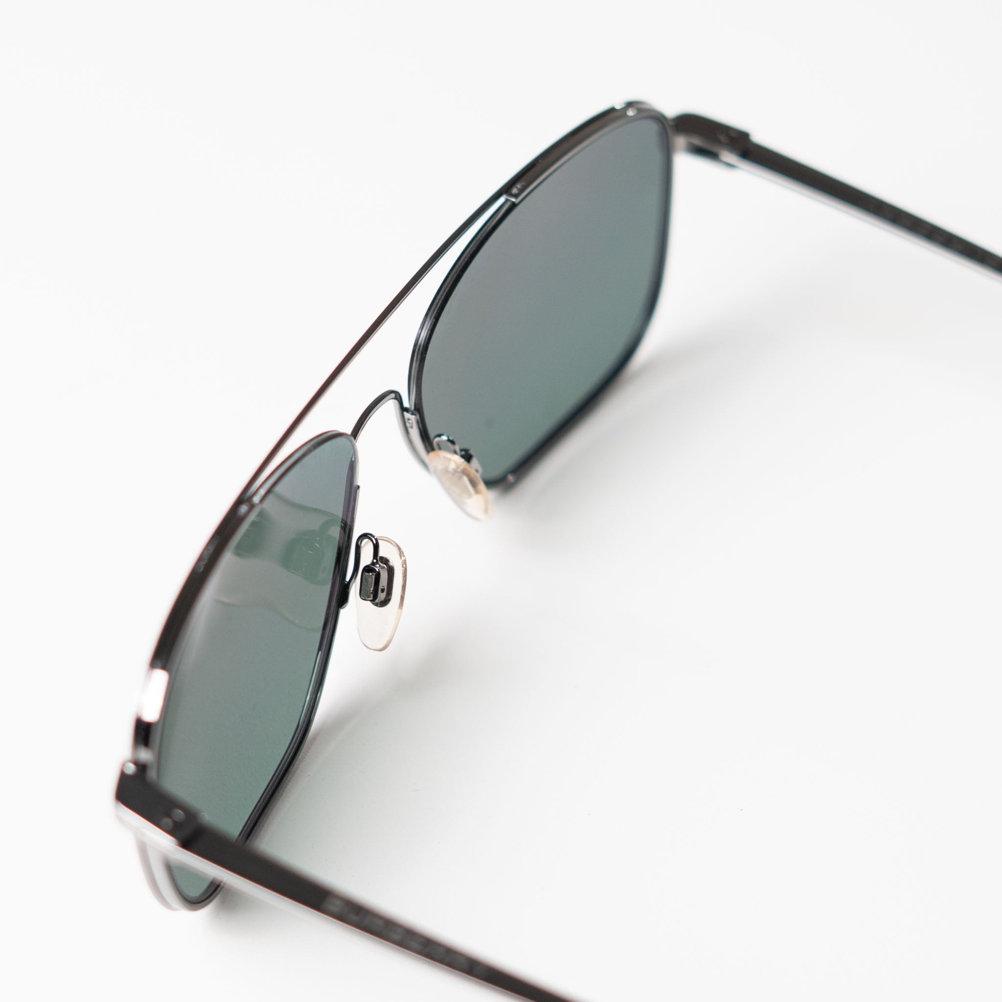 BURBERRY Silver Square Sunglasses - view 3
