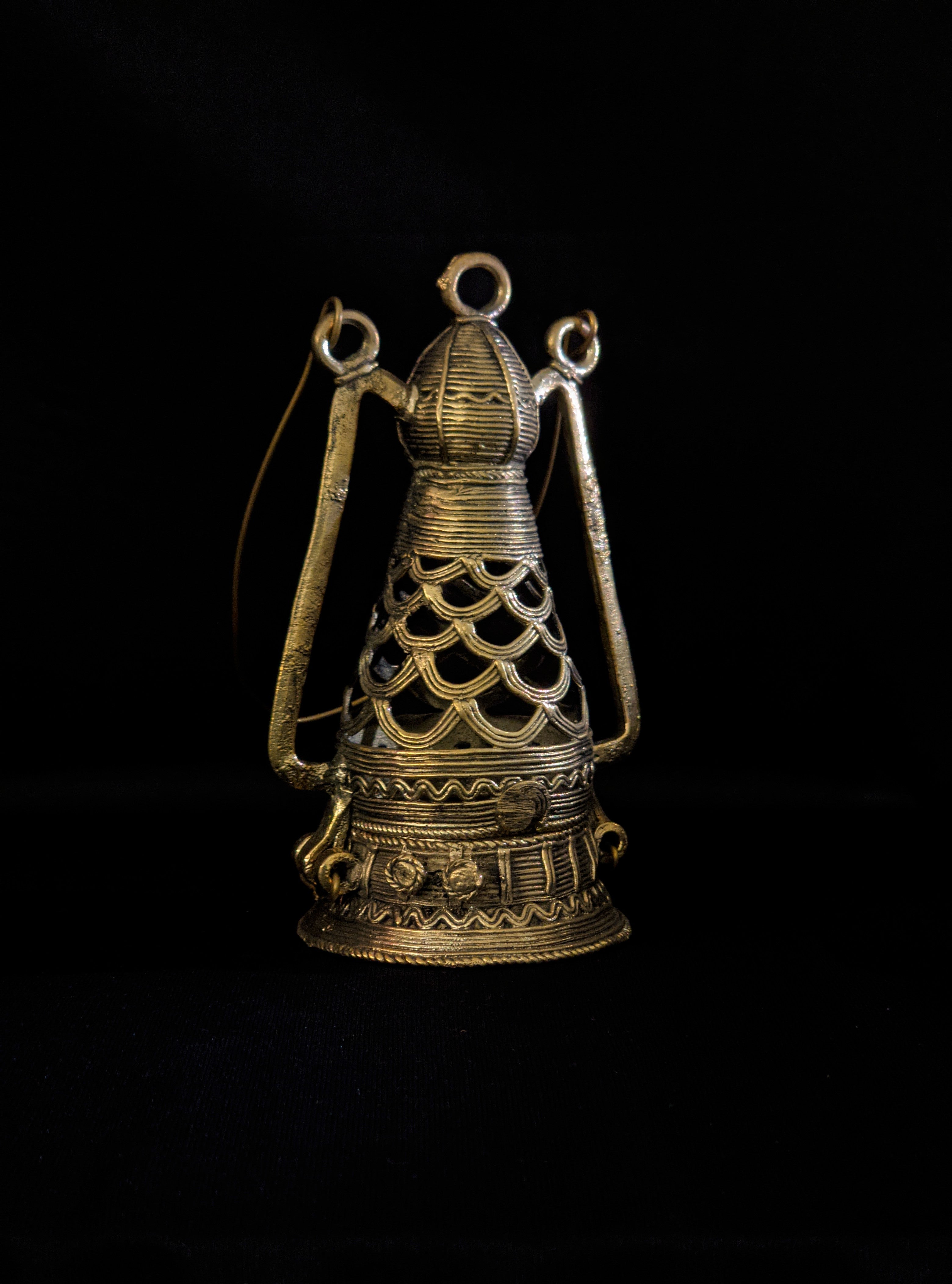 IndianVillèz Handmade Dhokra Tiny Lantern