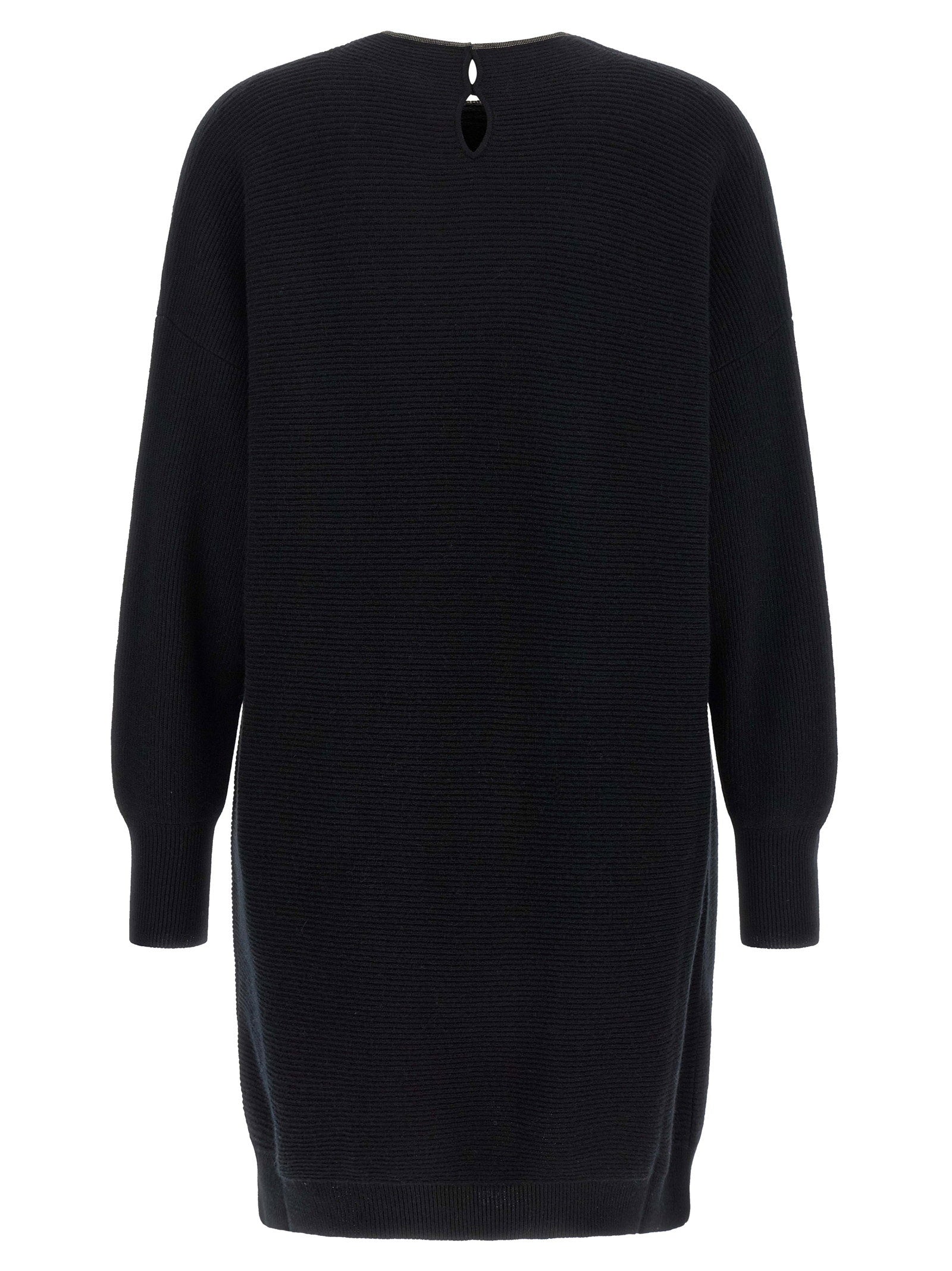 Brunello Cucinelli Precious Collar Dress – 60% wv, 30% ws, 10% se - view 2