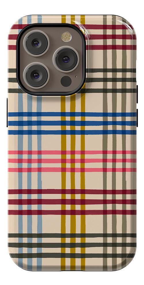 Casetry Colorful Plaid | Kitty and Vibe Holiday Case - view 7