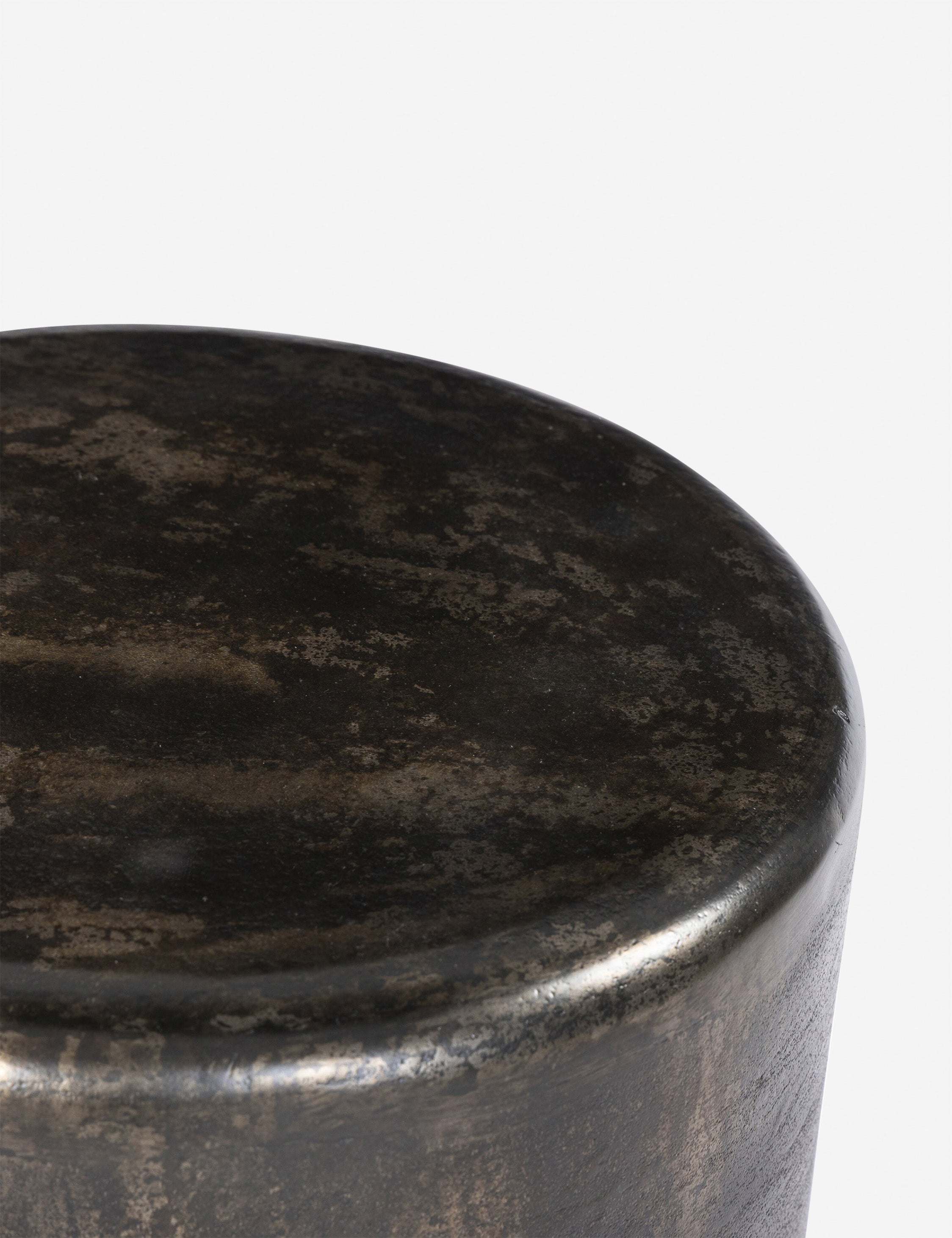 Lulu and Georgia Venetia Indoor / Outdoor Round Side Table by Amber Lewis x Four Hands - view 8