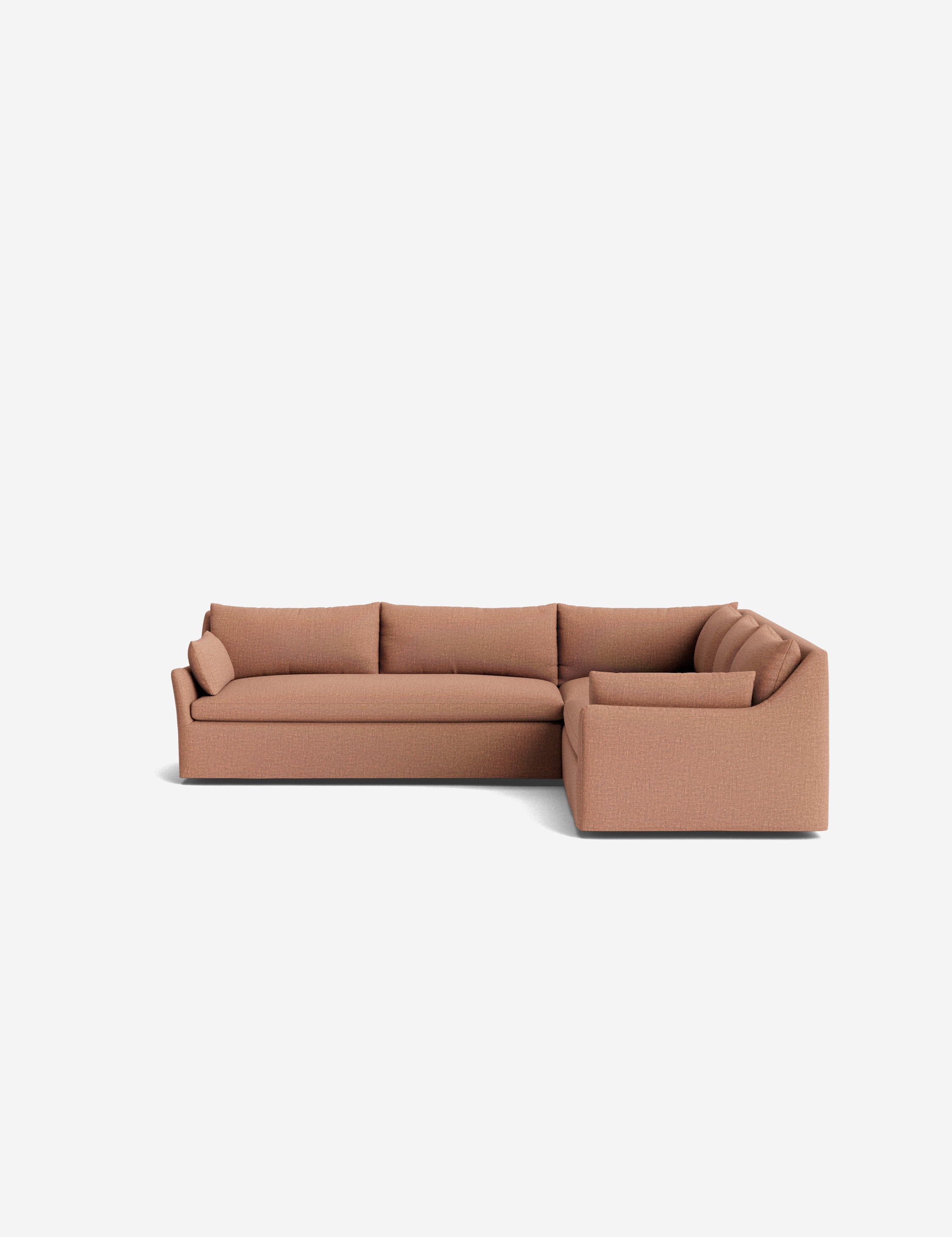 Lulu and Georgia Portola Luxe Depth Slipcover Corner Sectional Sofa - view 198